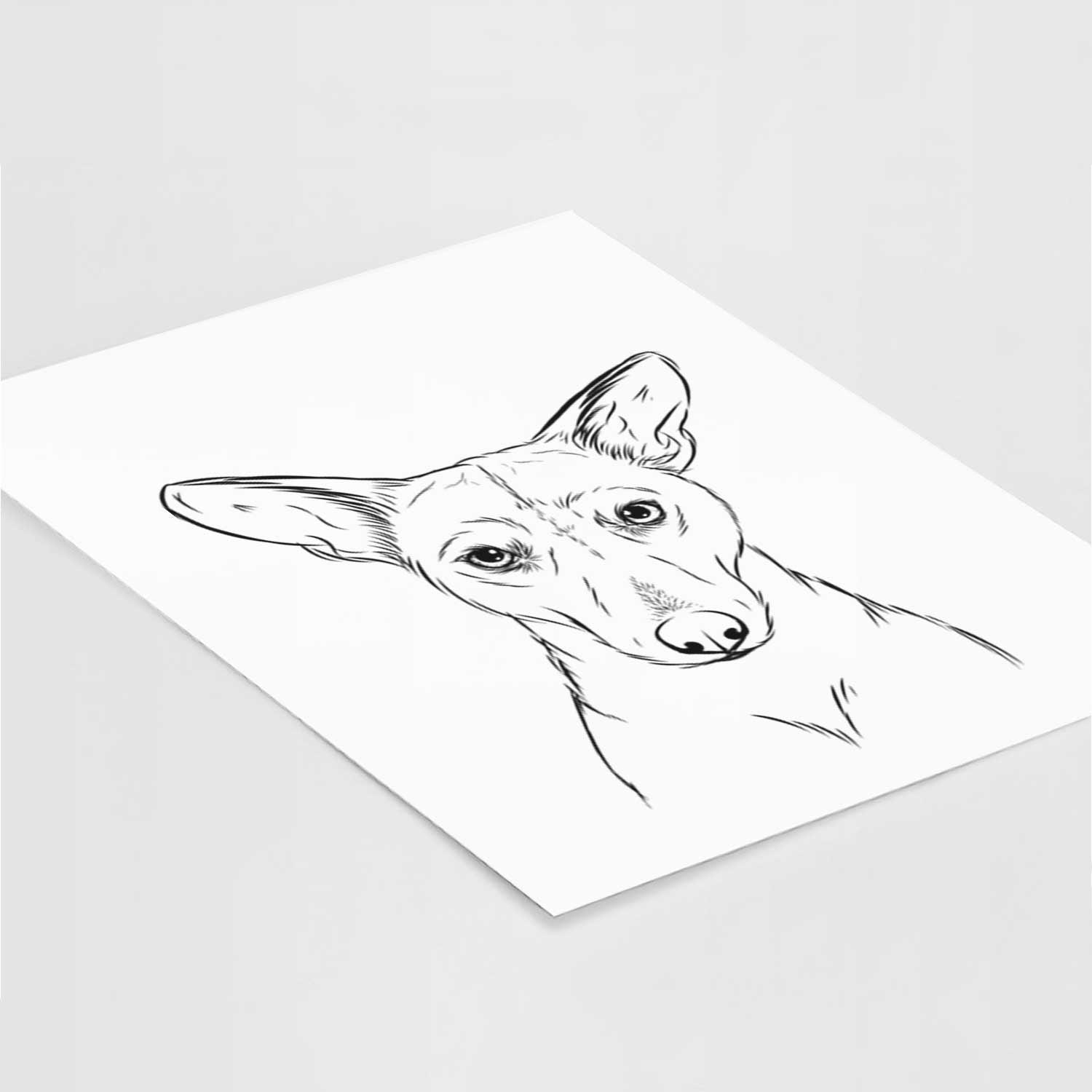 Buff the Dorgi Art Print