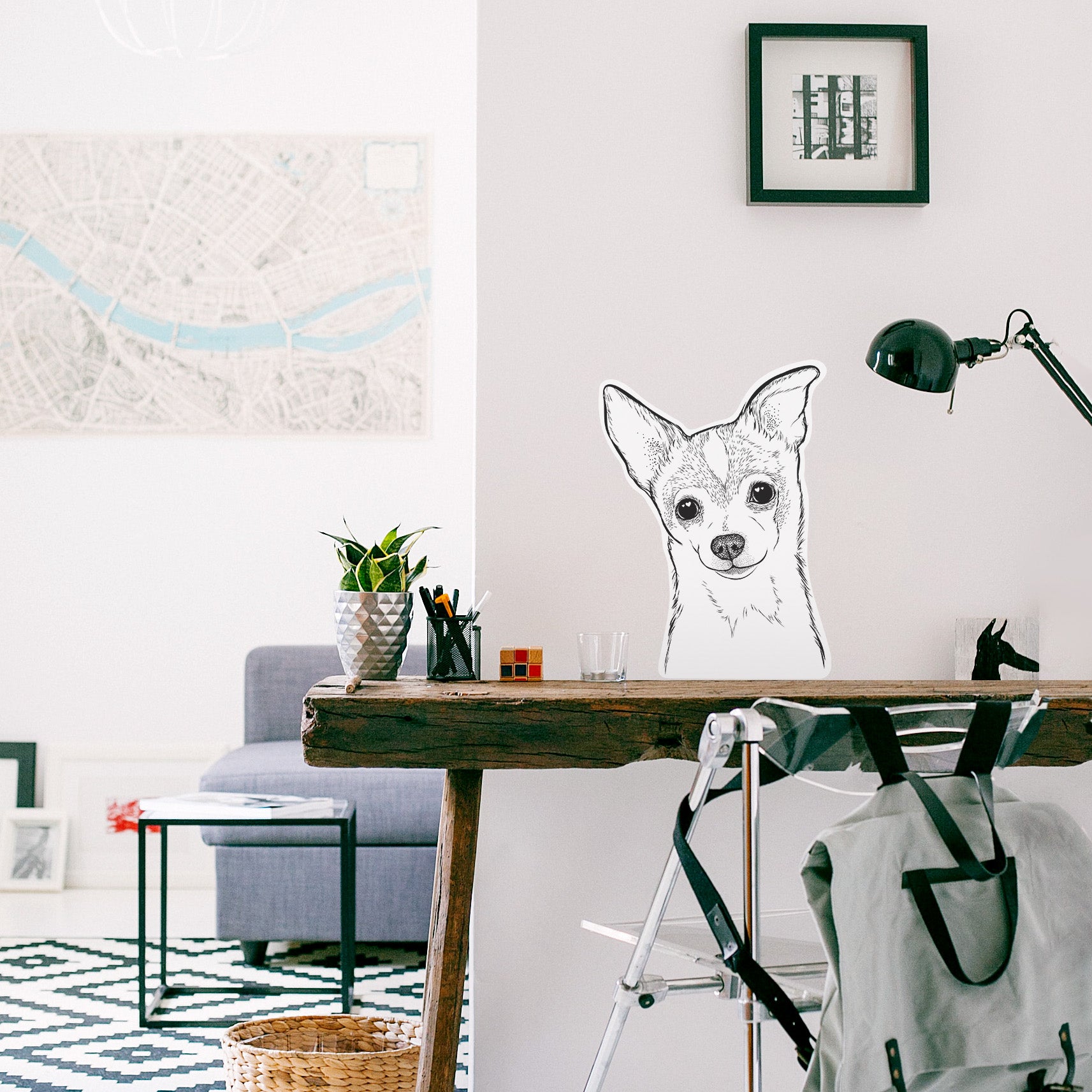 Buggy the Chihuahua - Wall Decal