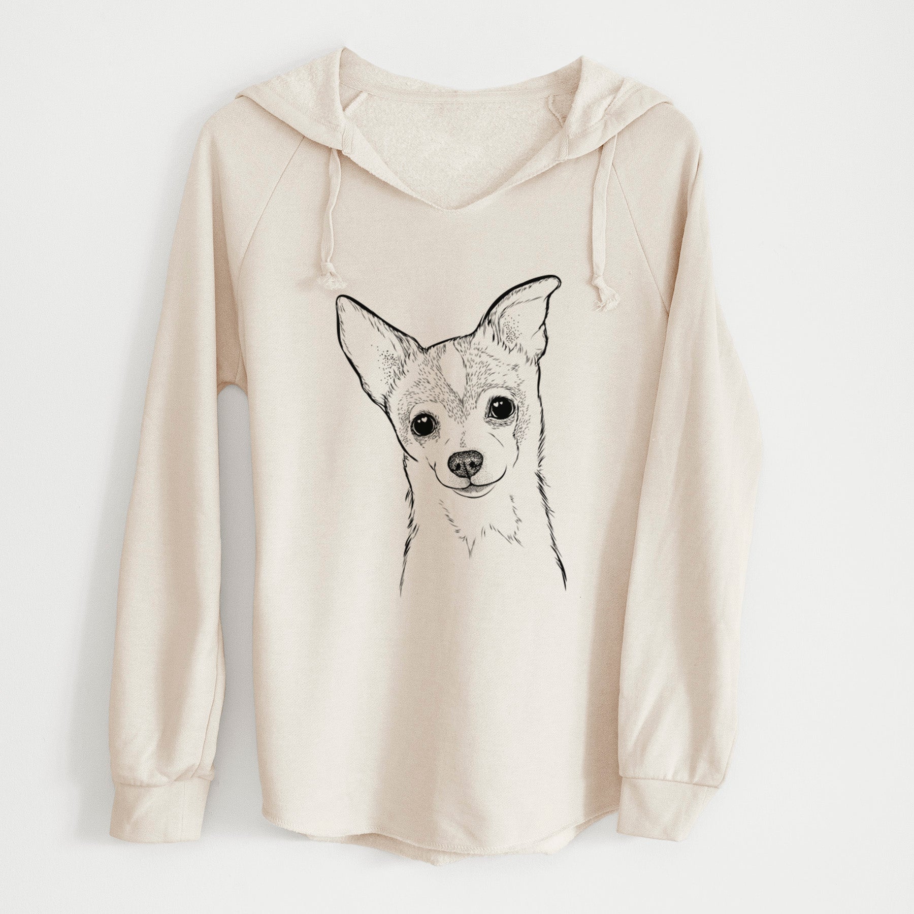 Bare Buggy the Chihuahua - Cali Wave Hooded Sweatshirt