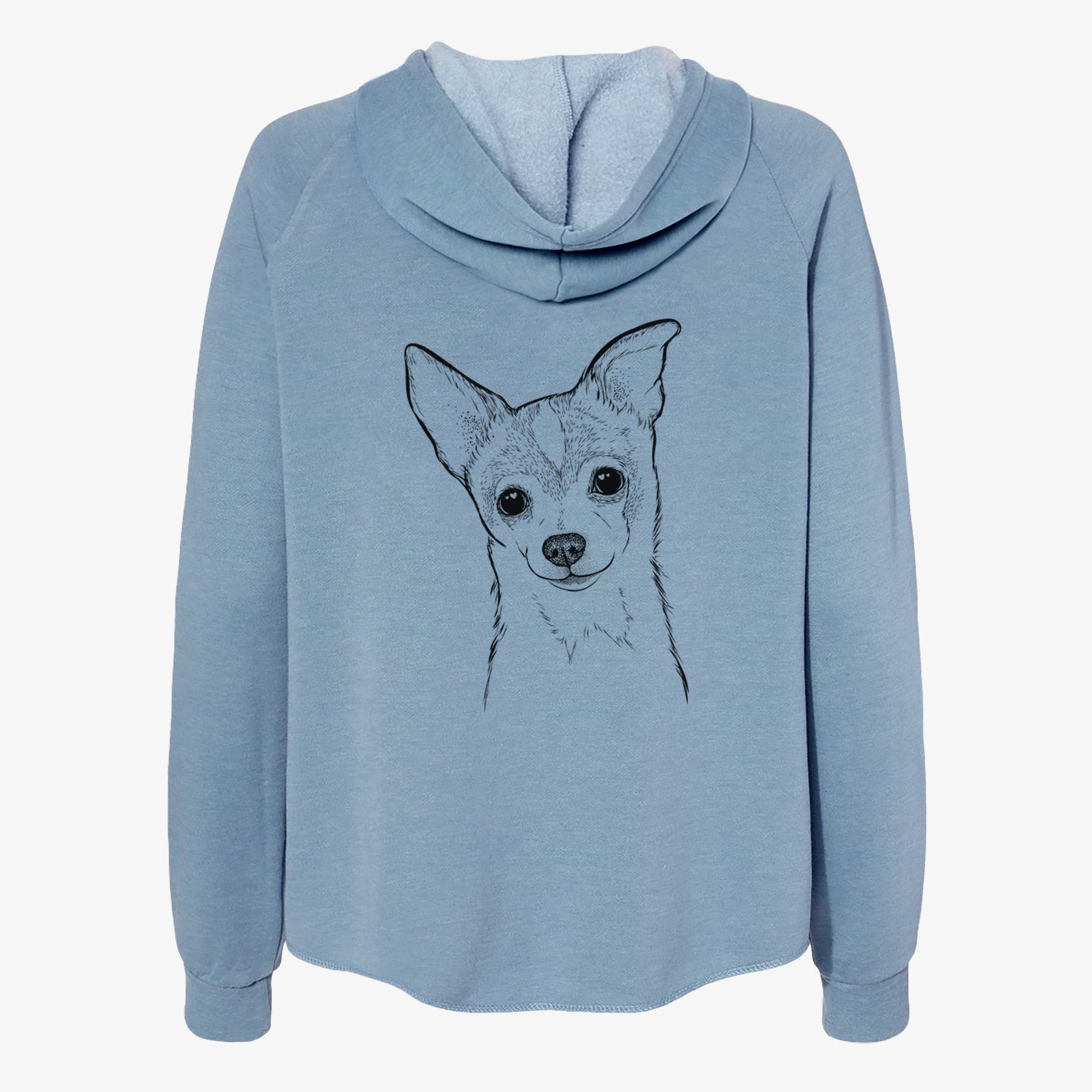 Buggy the Chihuahua - Women's Cali Wave Zip-Up Sweatshirt