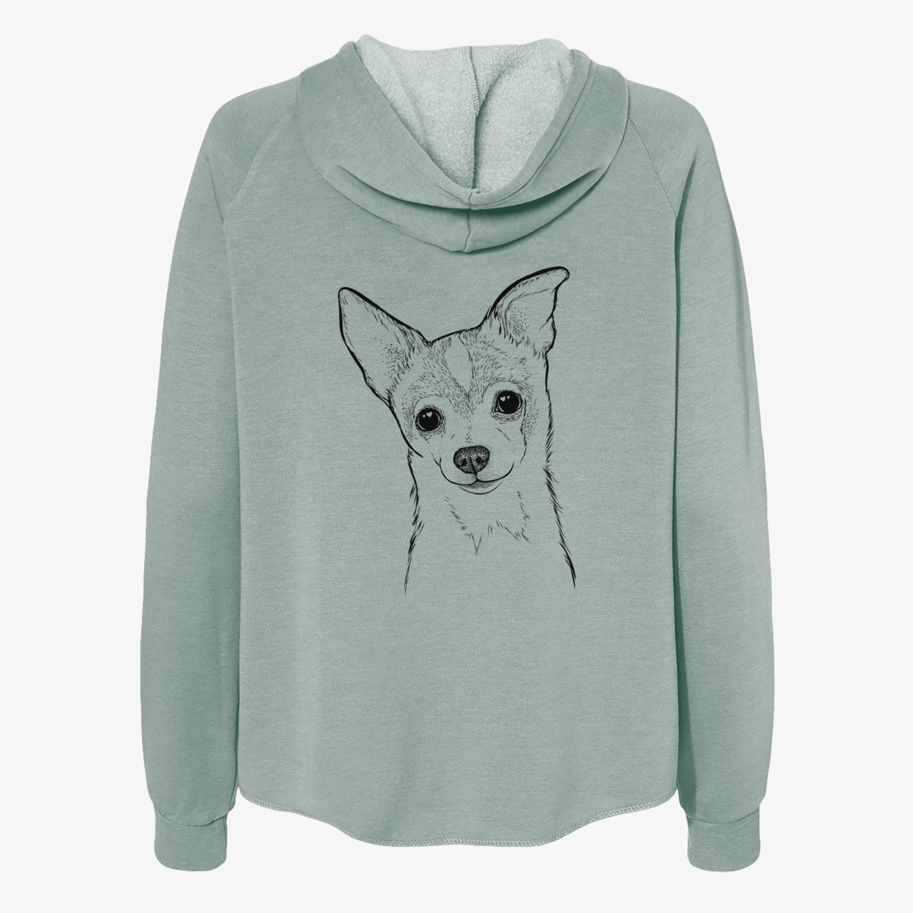 Buggy the Chihuahua - Women's Cali Wave Zip-Up Sweatshirt