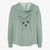 Buggy the Chihuahua - Women's Cali Wave Zip-Up Sweatshirt