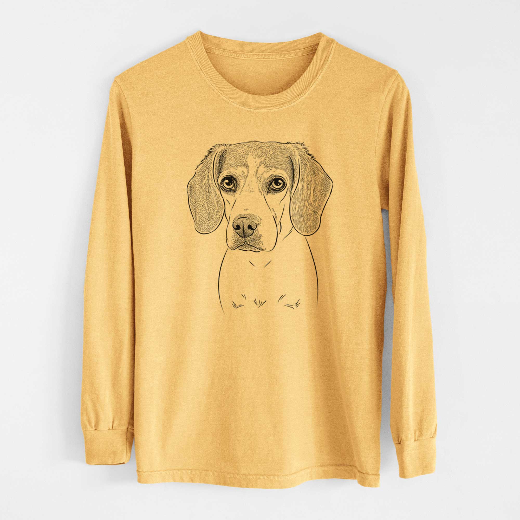 Bare Bumbee the Beagle - Heavyweight 100% Cotton Long Sleeve