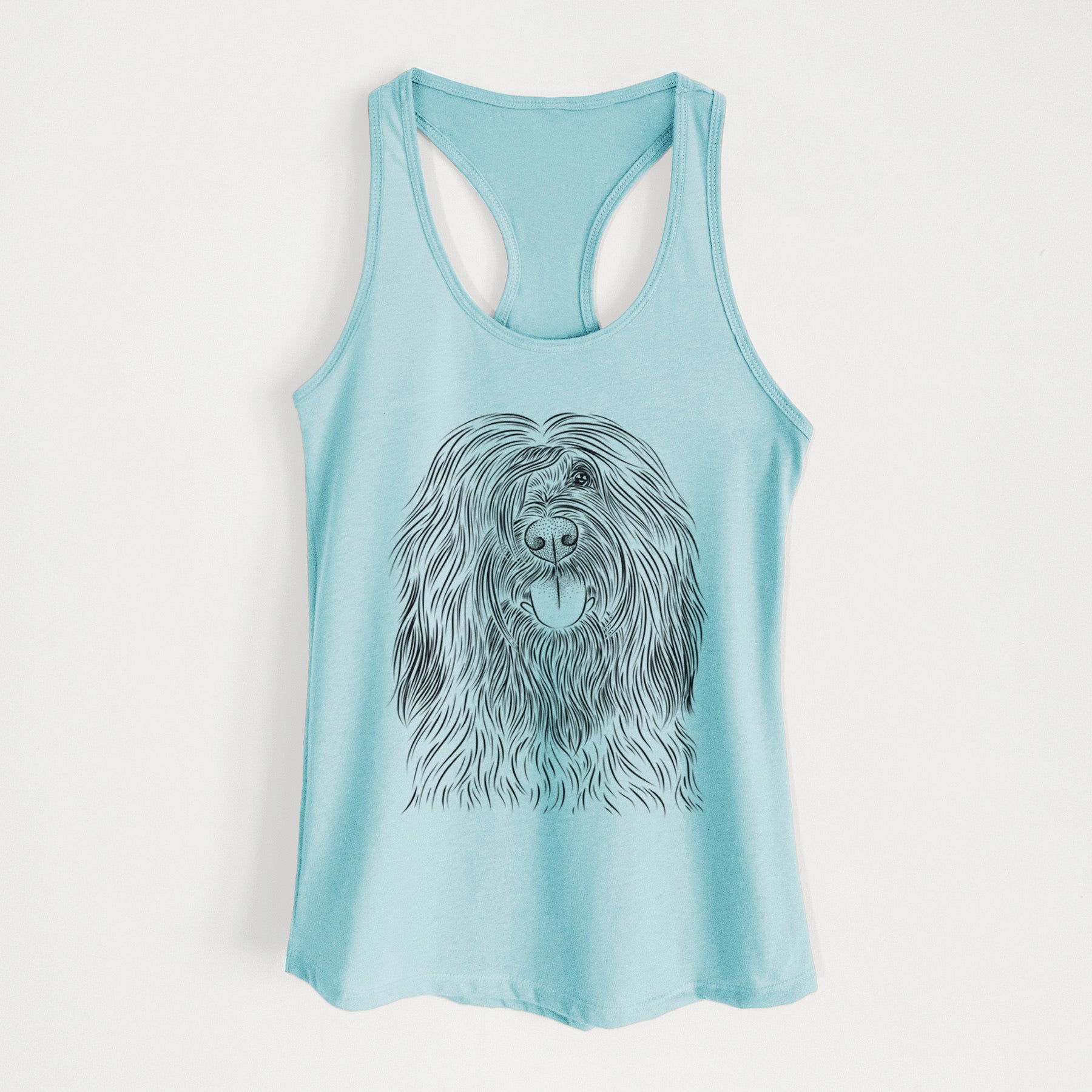 Bundy the Briard - Women's Racerback Tanktop