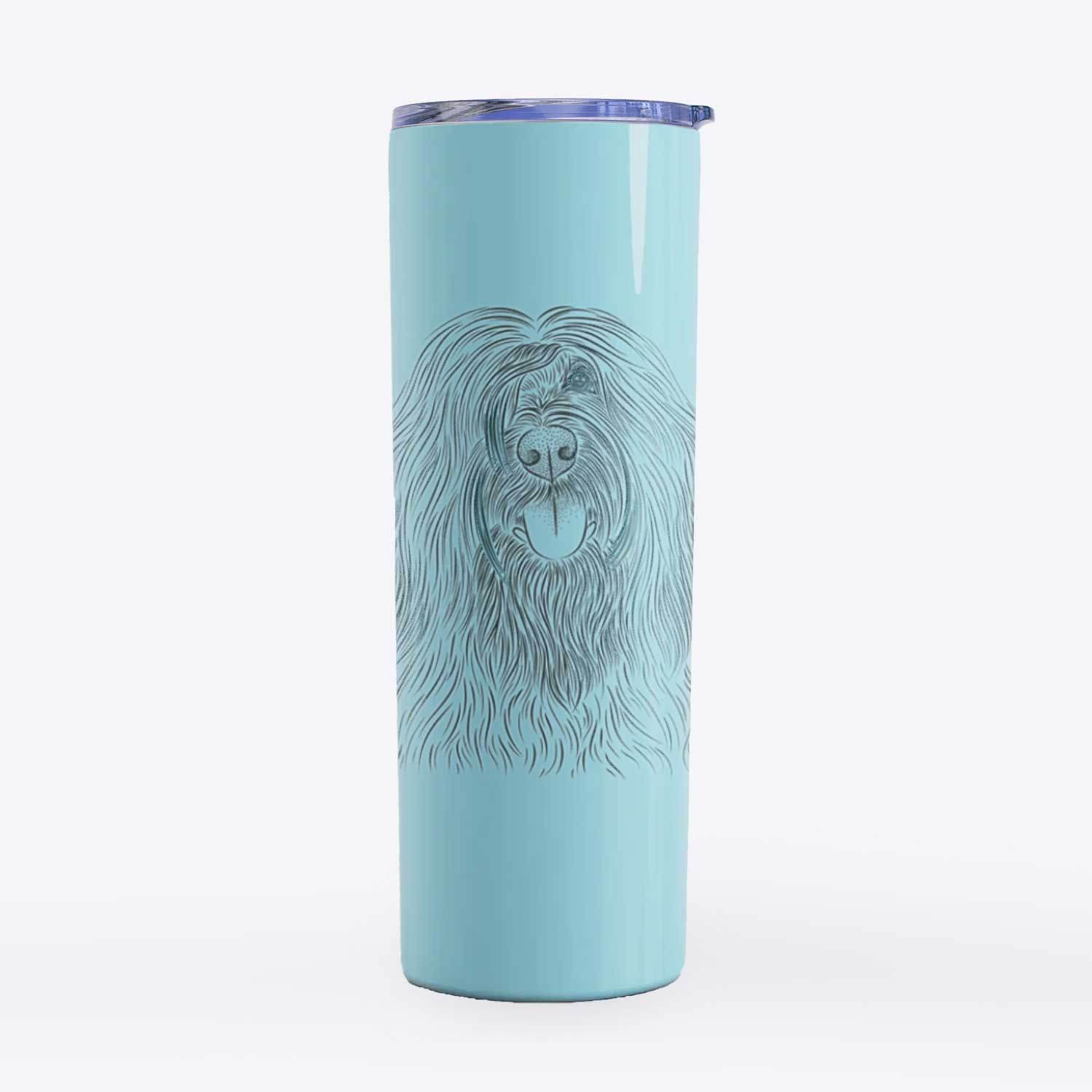 Bundy the Briard - 20oz Skinny Tumbler