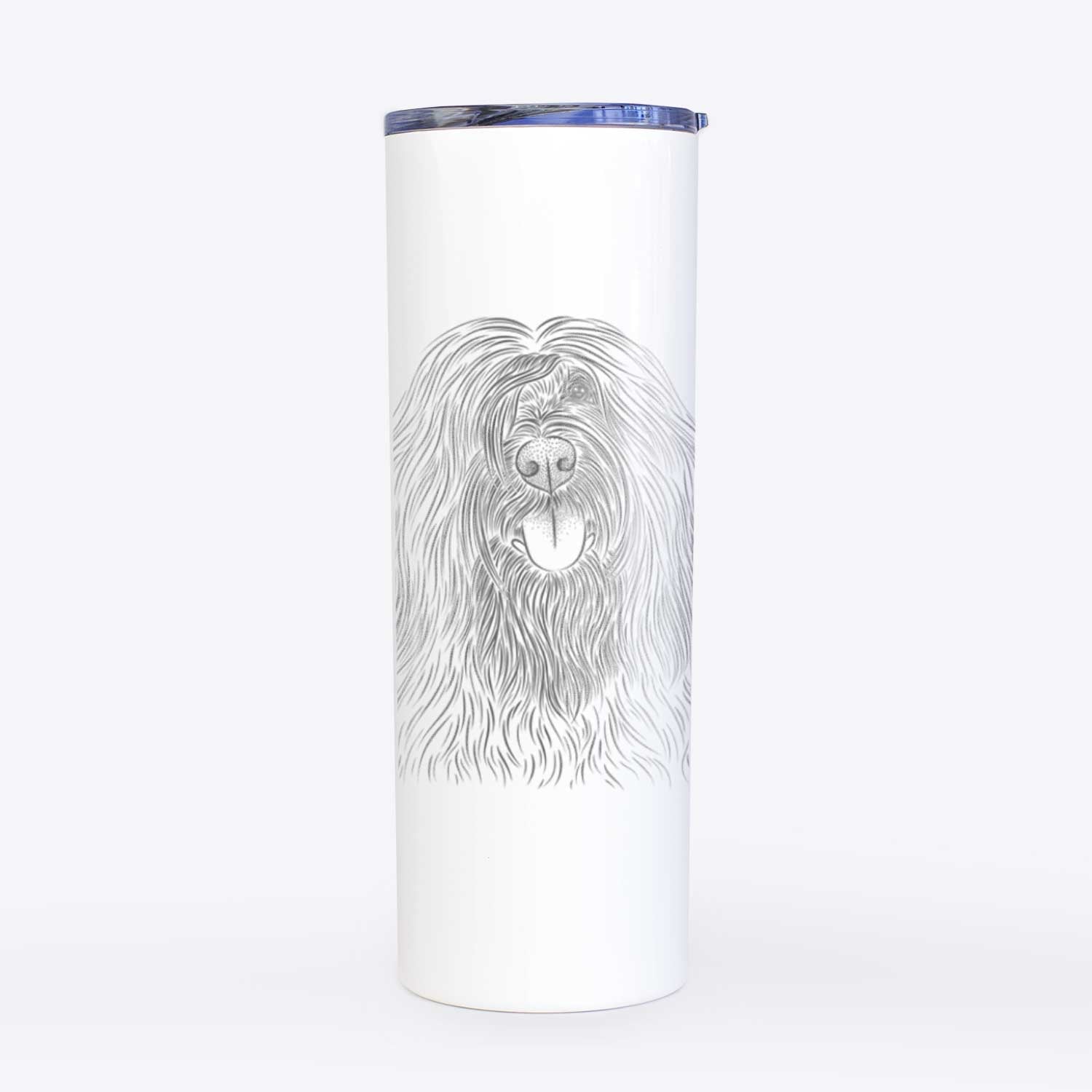 Bundy the Briard - 20oz Skinny Tumbler