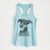 Bunnie the Doberman Pinscher - Women's Racerback Tanktop