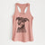 Bunnie the Doberman Pinscher - Women's Racerback Tanktop