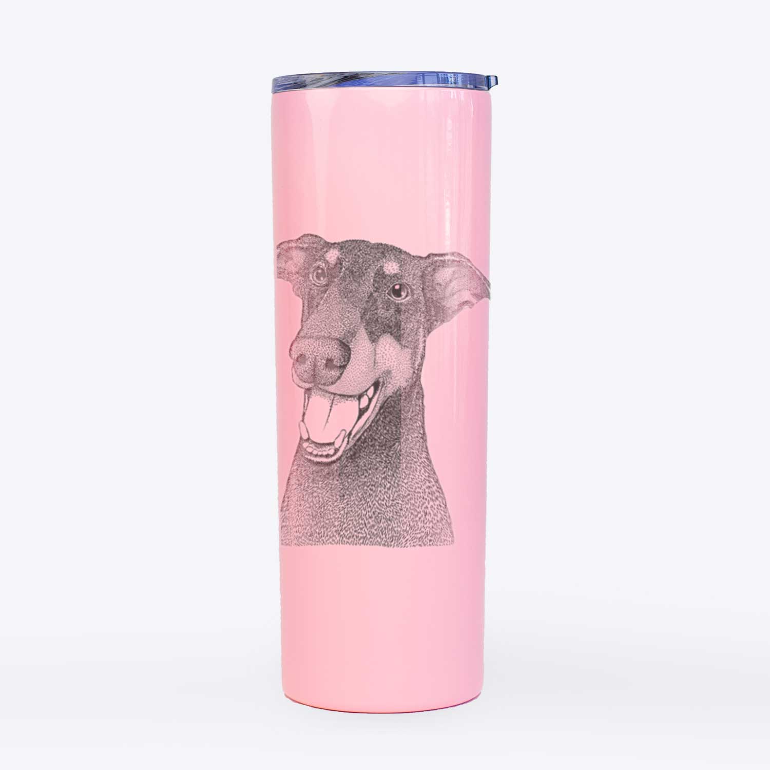 Bunnie the Doberman Pinscher - 20oz Skinny Tumbler