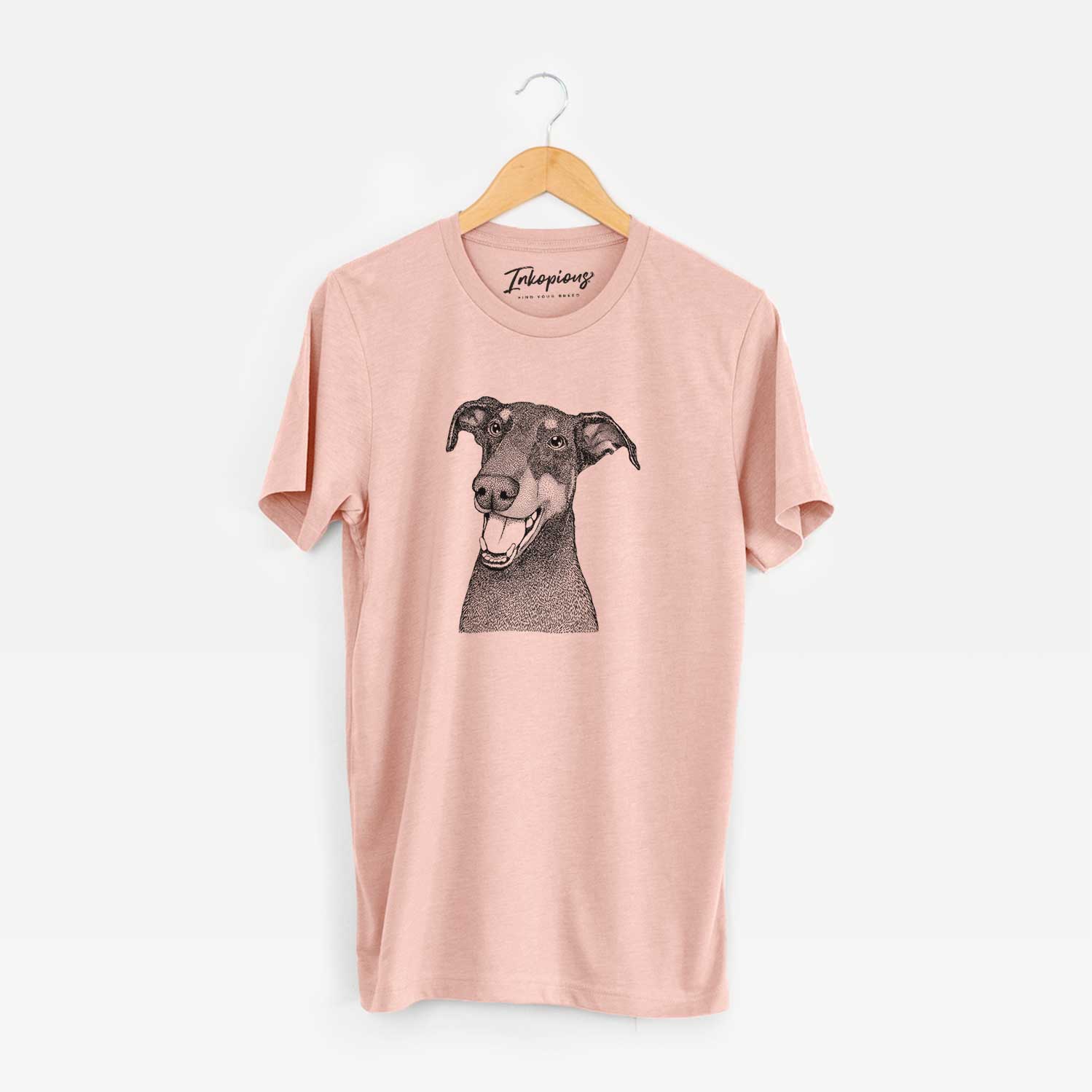 Bare Bunnie the Doberman Pinscher - Unisex Crewneck