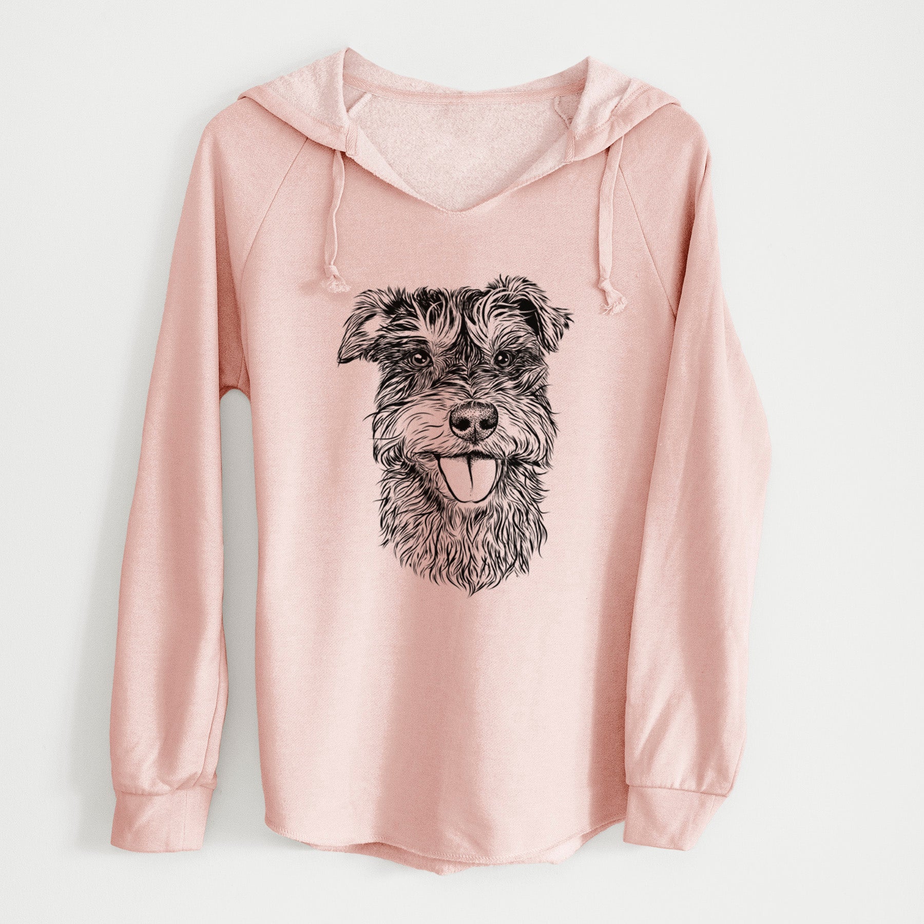 Bare Buster the Schnoodle - Cali Wave Hooded Sweatshirt