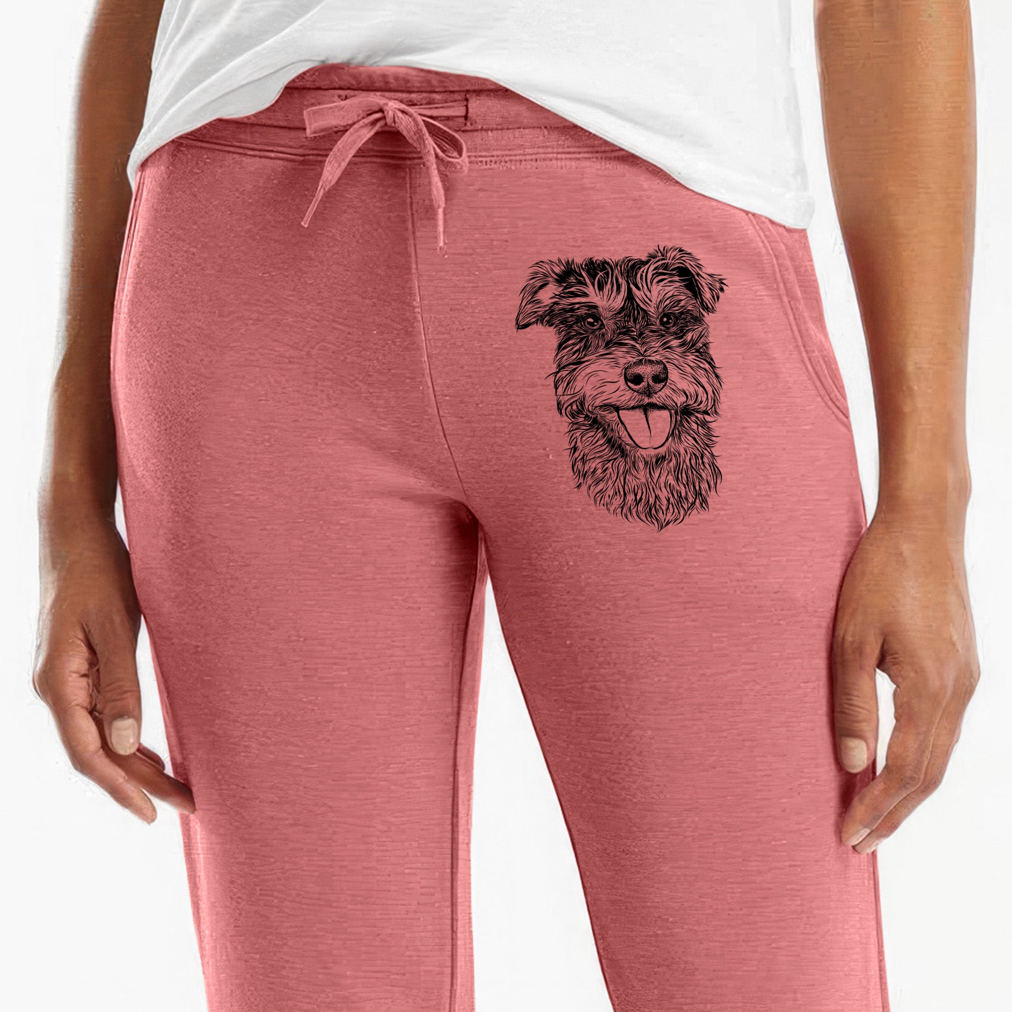 Buster the Schnoodle - Women's Cali Wave Joggers