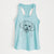 Caesar the Bichon Frise - Women's Racerback Tanktop