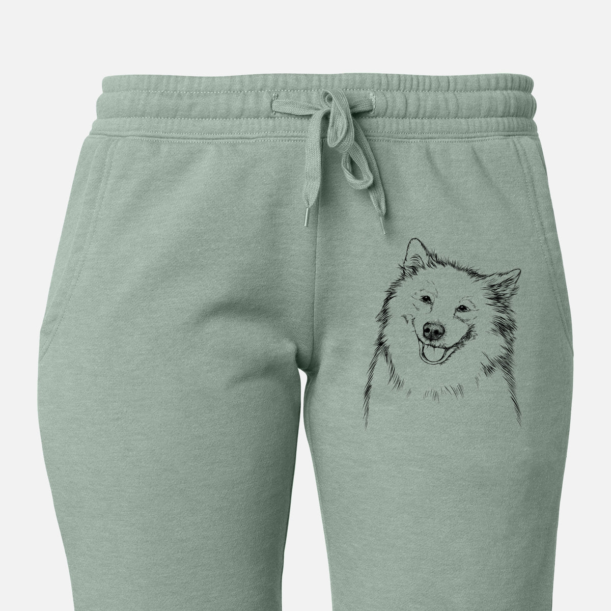 Caico the Samoyed - Women&#39;s Cali Wave Joggers