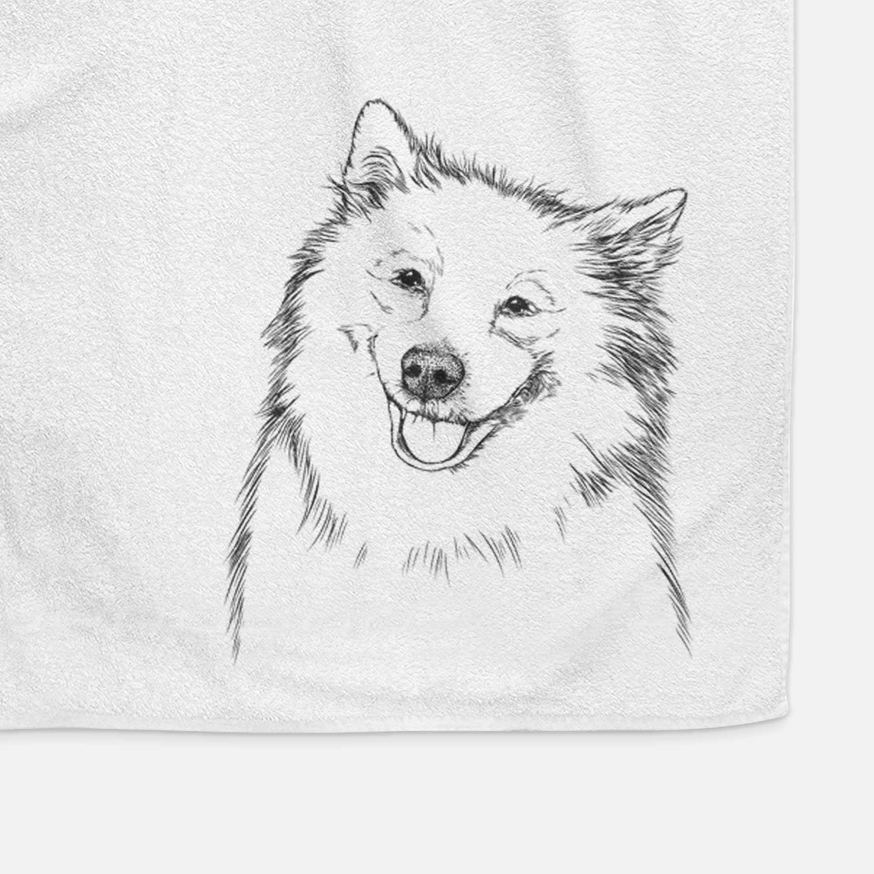 Caico the Samoyed Decorative Hand Towel