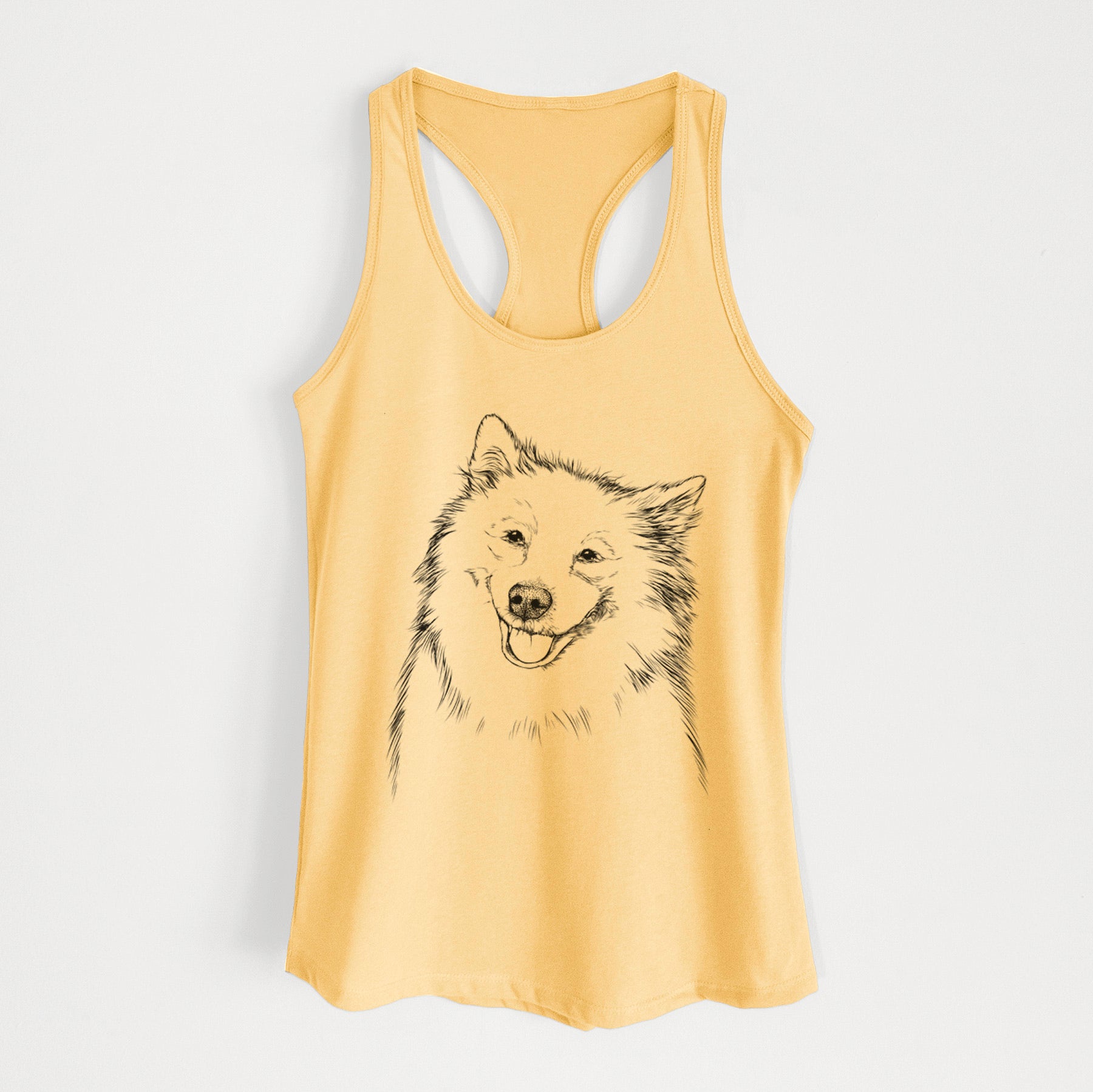 Caico the Samoyed - Women's Racerback Tanktop