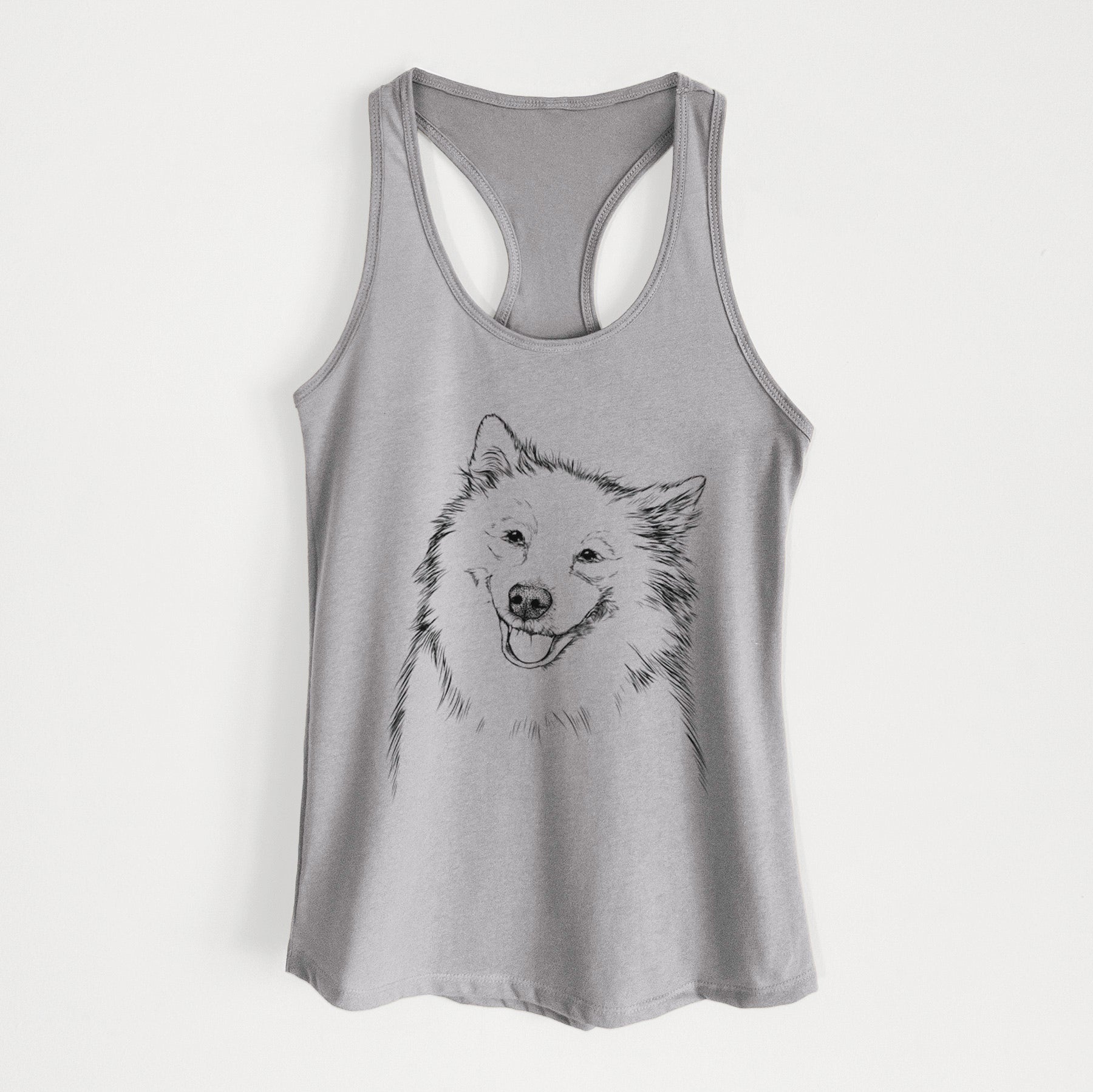 Caico the Samoyed - Women's Racerback Tanktop