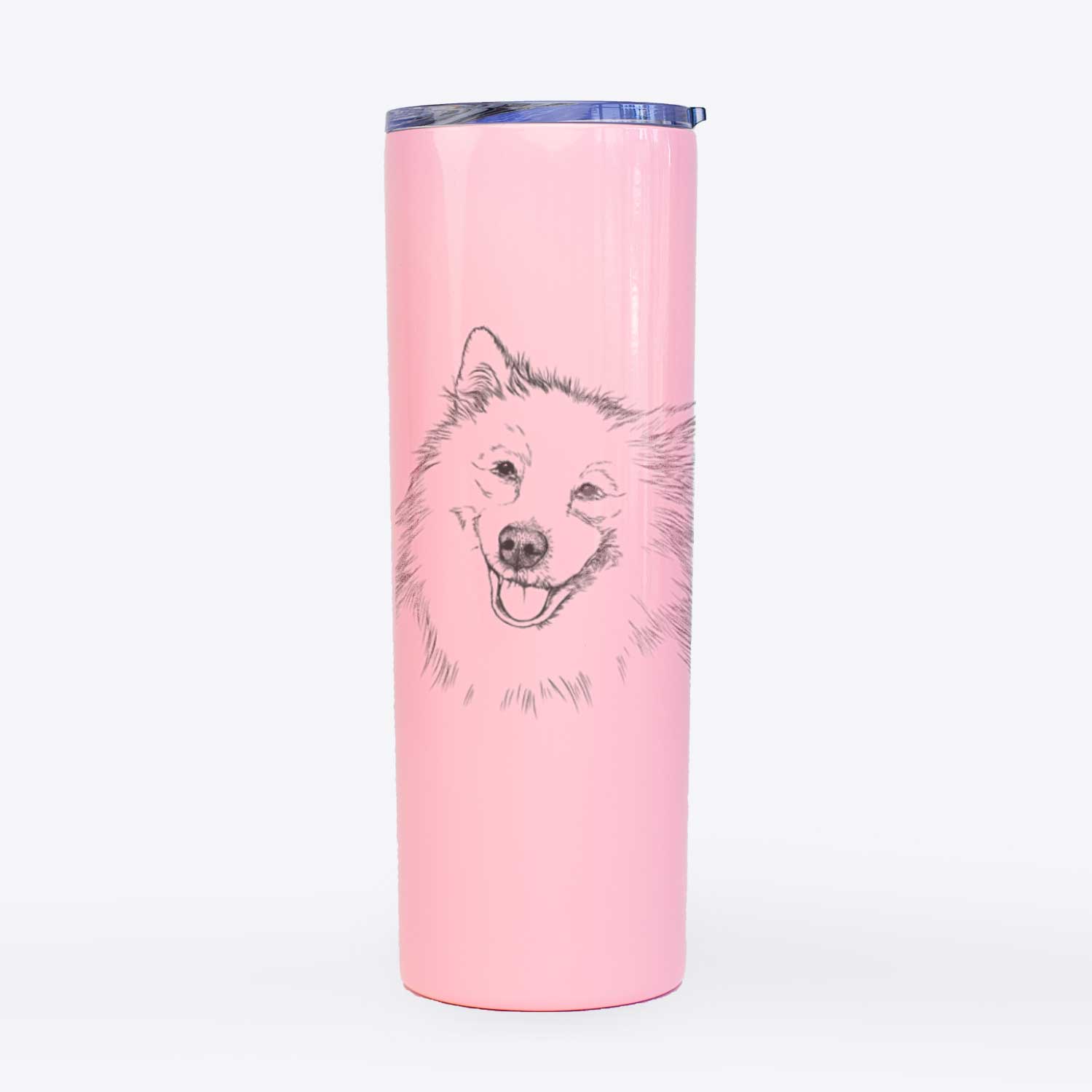 Caico the Samoyed - 20oz Skinny Tumbler