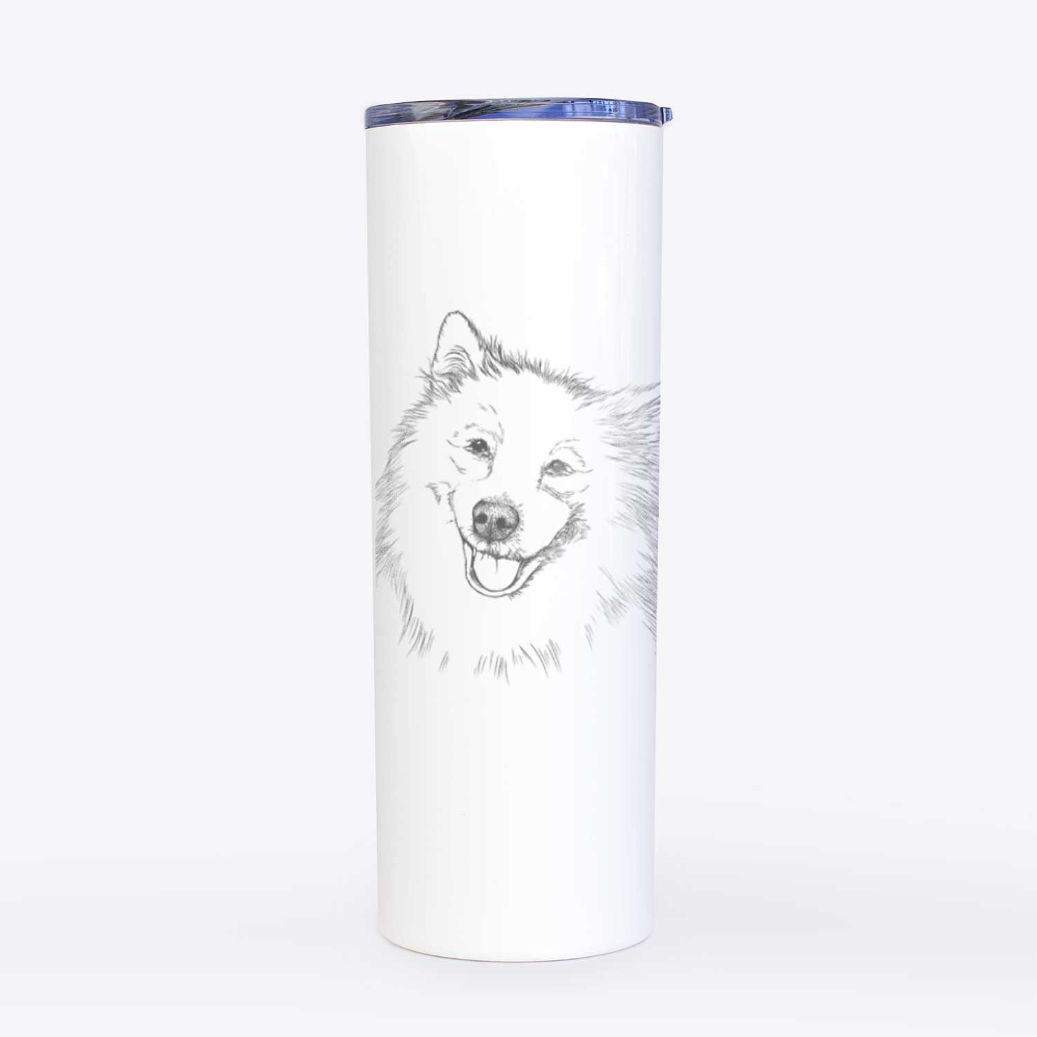 Caico the Samoyed - 20oz Skinny Tumbler