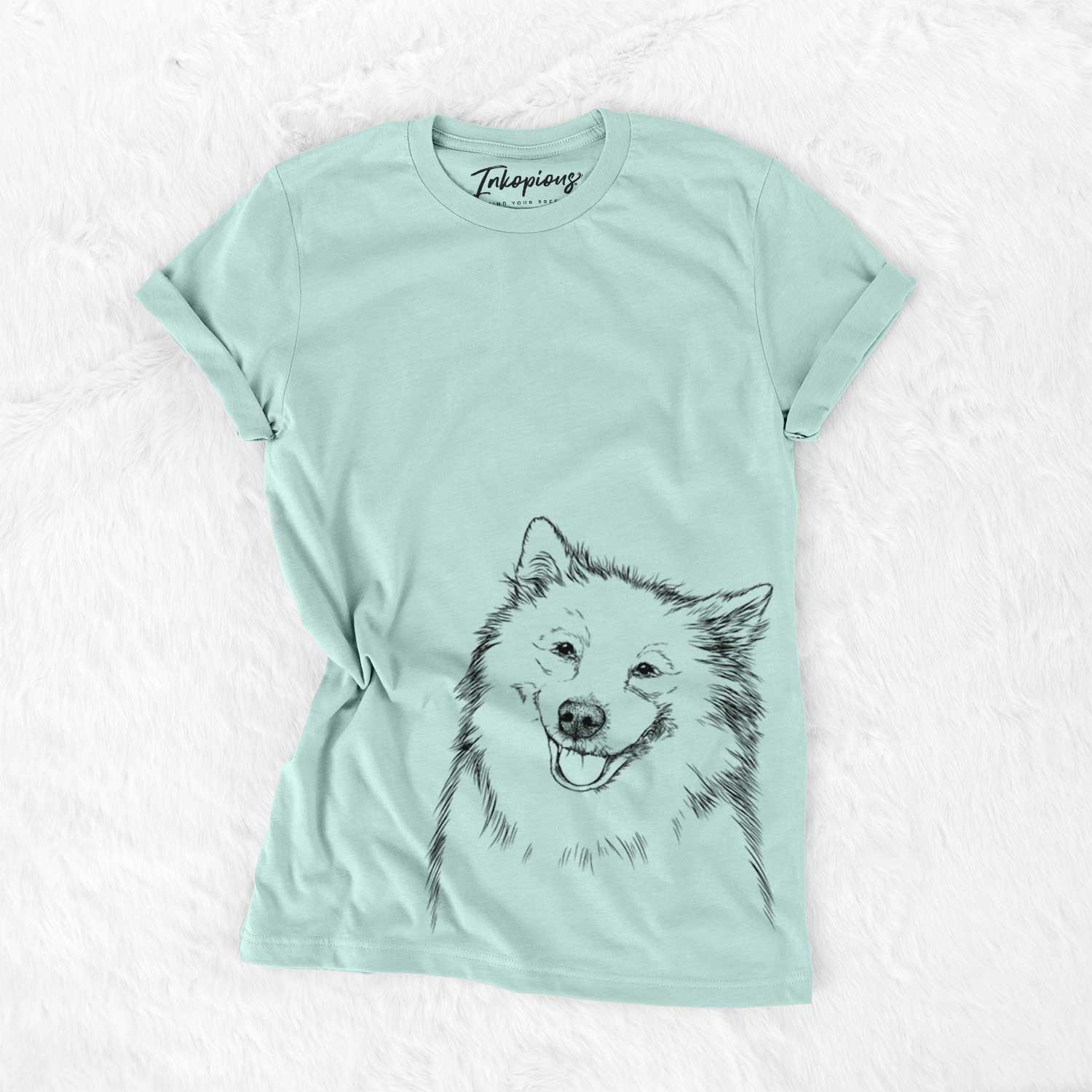 Bare Caico the Samoyed - Unisex Crewneck