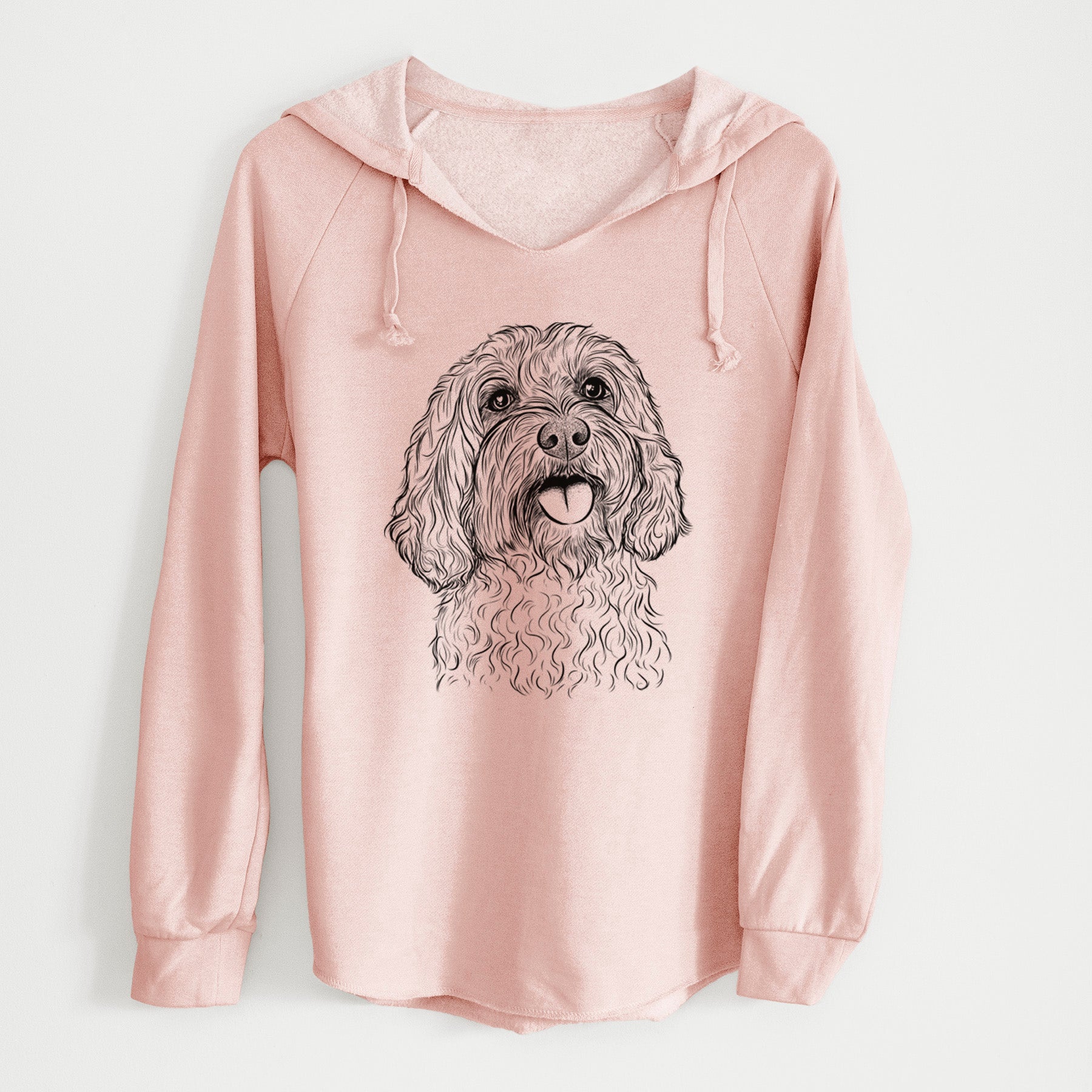 Bare Cali the Cavapoo - Cali Wave Hooded Sweatshirt