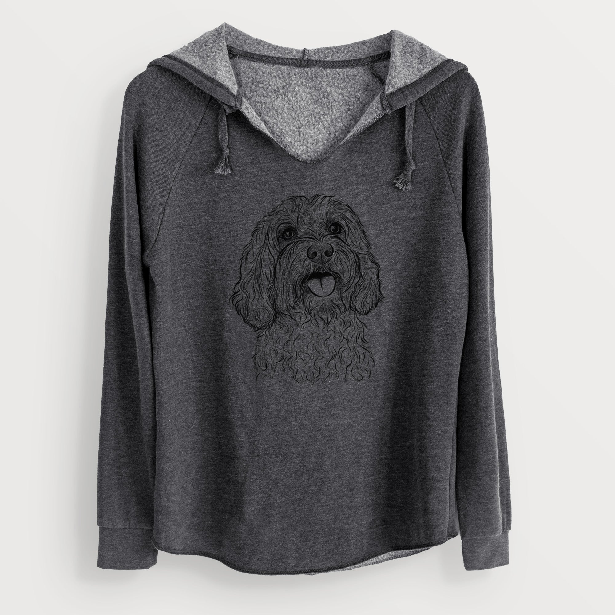 Bare Cali the Cavapoo - Cali Wave Hooded Sweatshirt