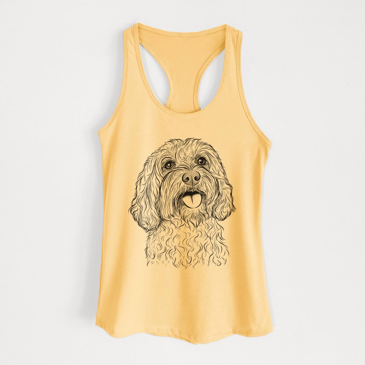 Cali the Cavapoo - Women's Racerback Tanktop