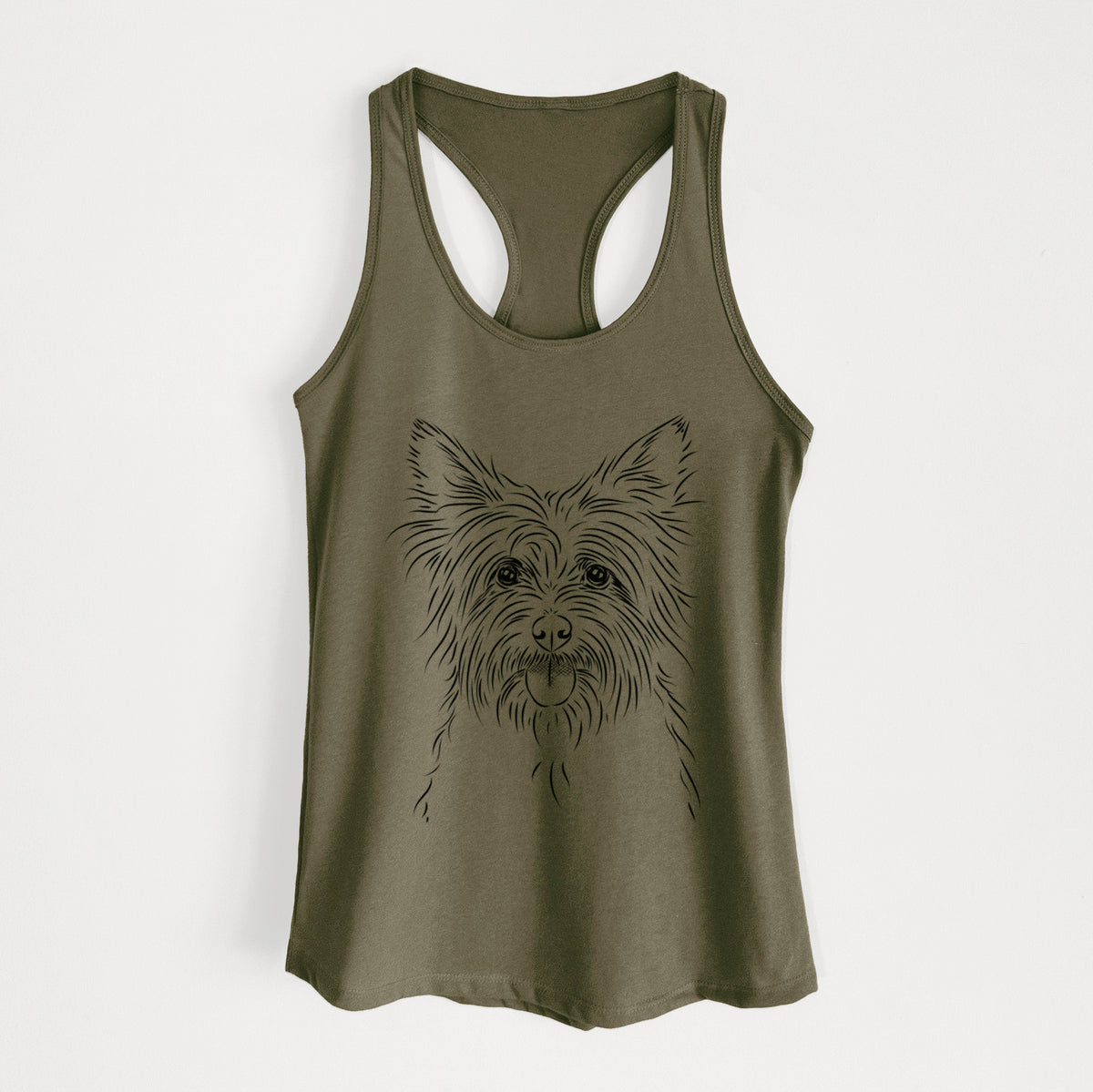 Calum the Cairn Terrier - Women's Racerback Tanktop