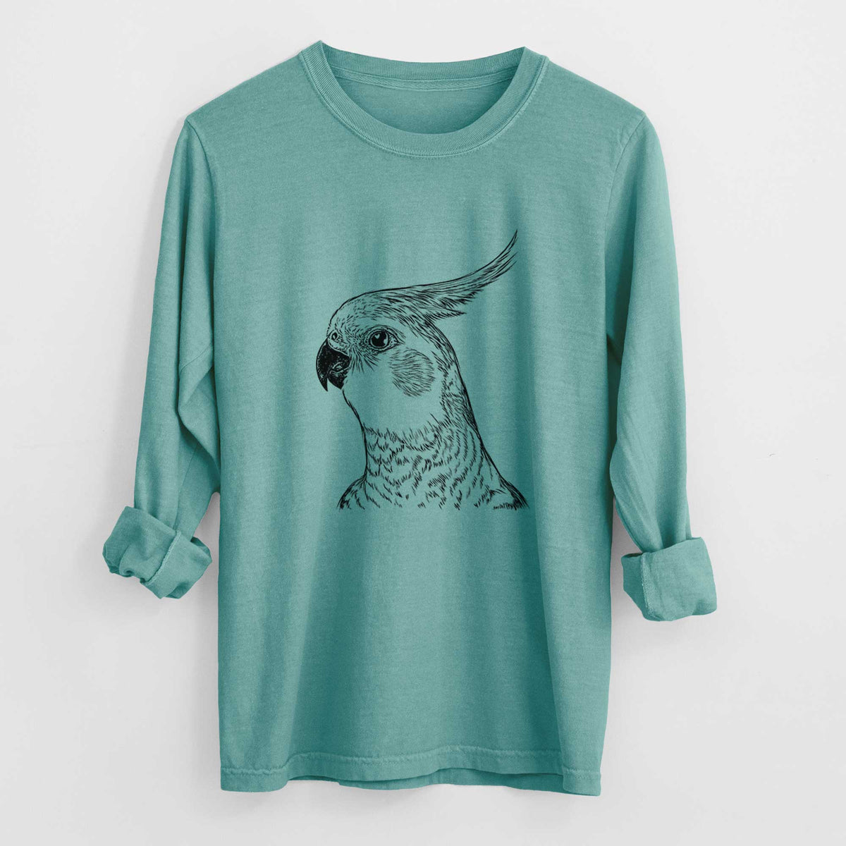 Bare Candy the Cockatiel - Heavyweight 100% Cotton Long Sleeve