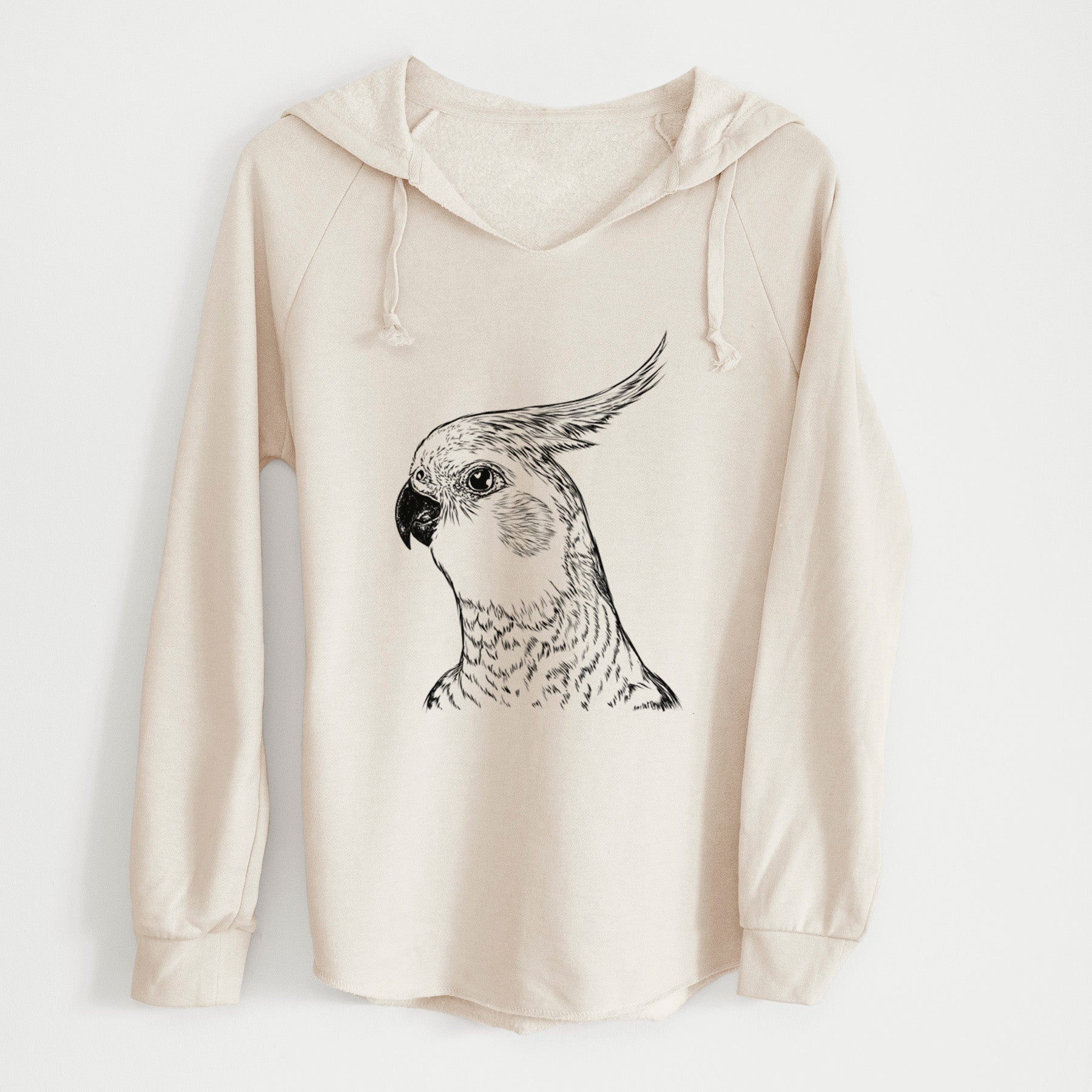 Bare Candy the Cockatiel - Cali Wave Hooded Sweatshirt