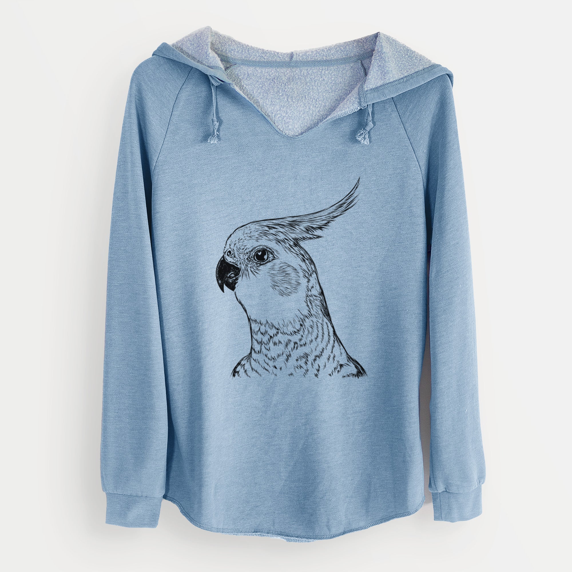 Bare Candy the Cockatiel - Cali Wave Hooded Sweatshirt