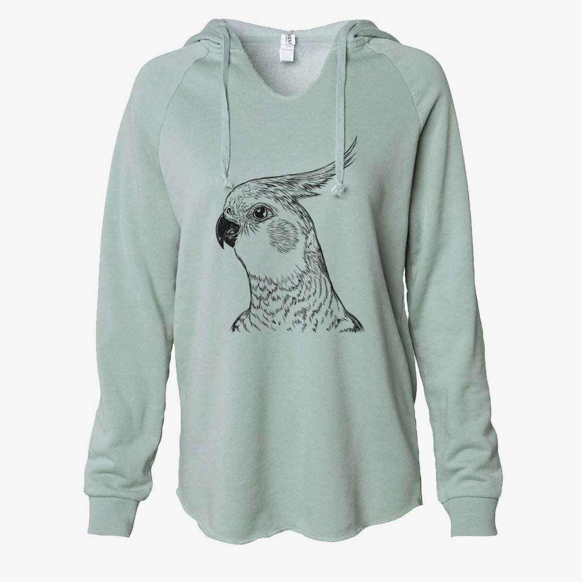 Candy the Cockatiel - Cali Wave Hooded Sweatshirt