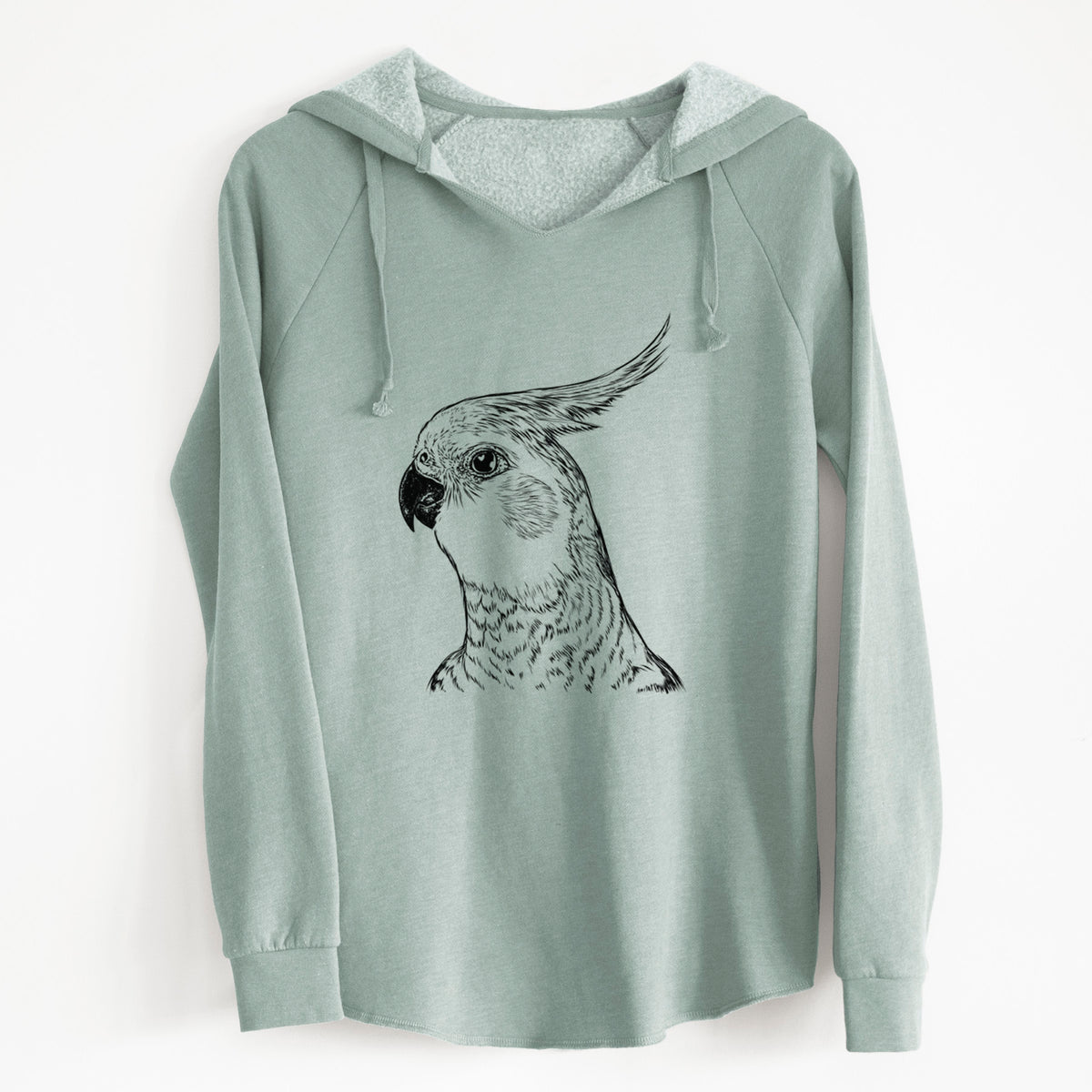 Bare Candy the Cockatiel - Cali Wave Hooded Sweatshirt
