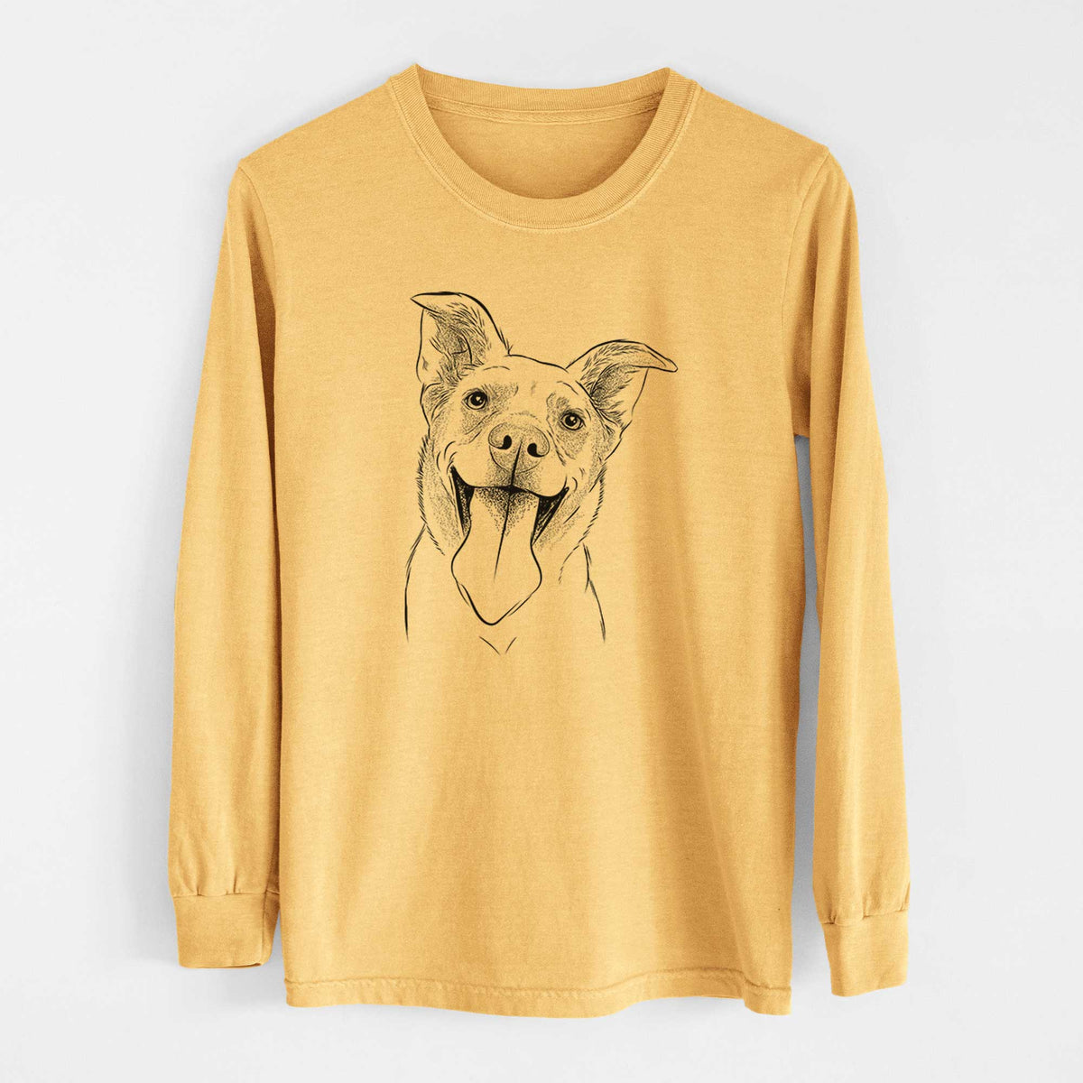 Bare Candy the Mixed Breed - Heavyweight 100% Cotton Long Sleeve