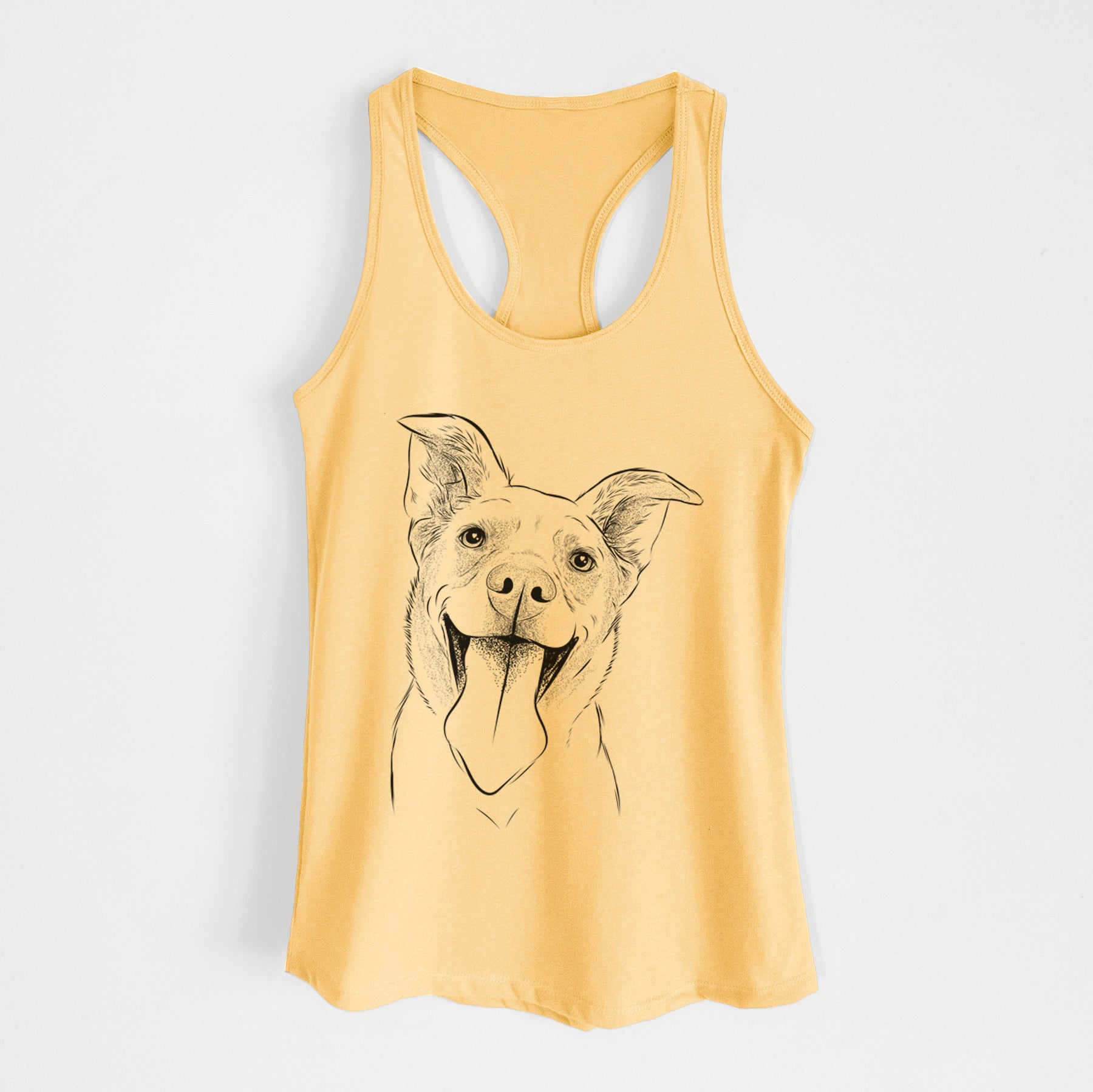 Candy the Mixed Breed - Women's Racerback Tanktop