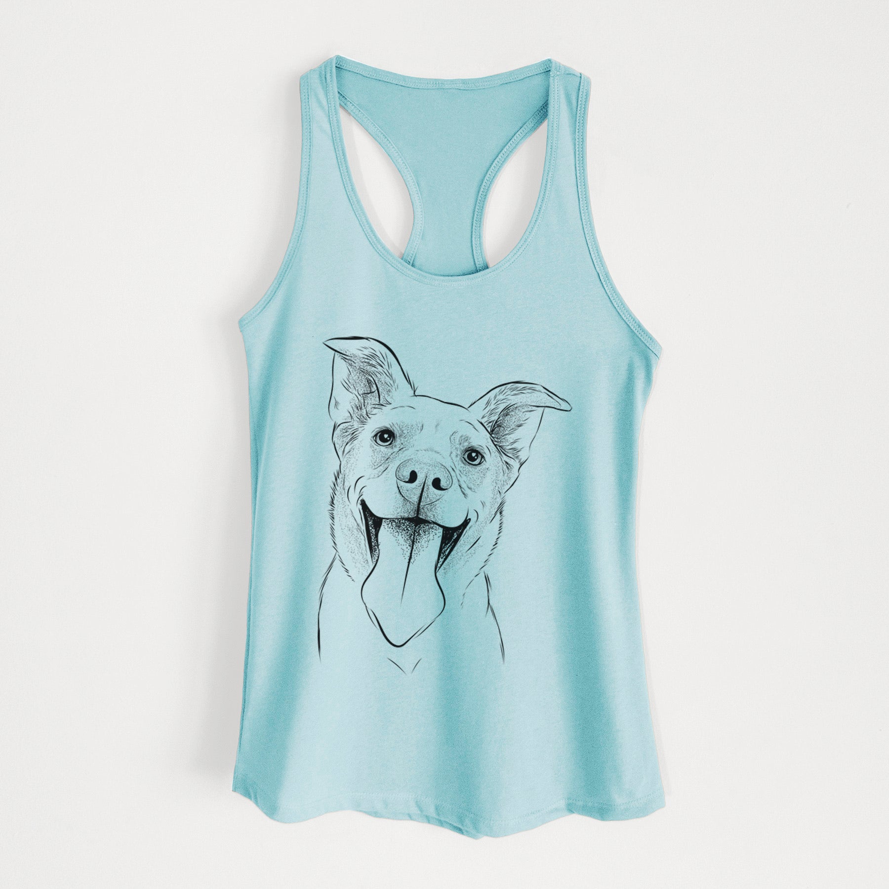 Candy the Mixed Breed - Women's Racerback Tanktop