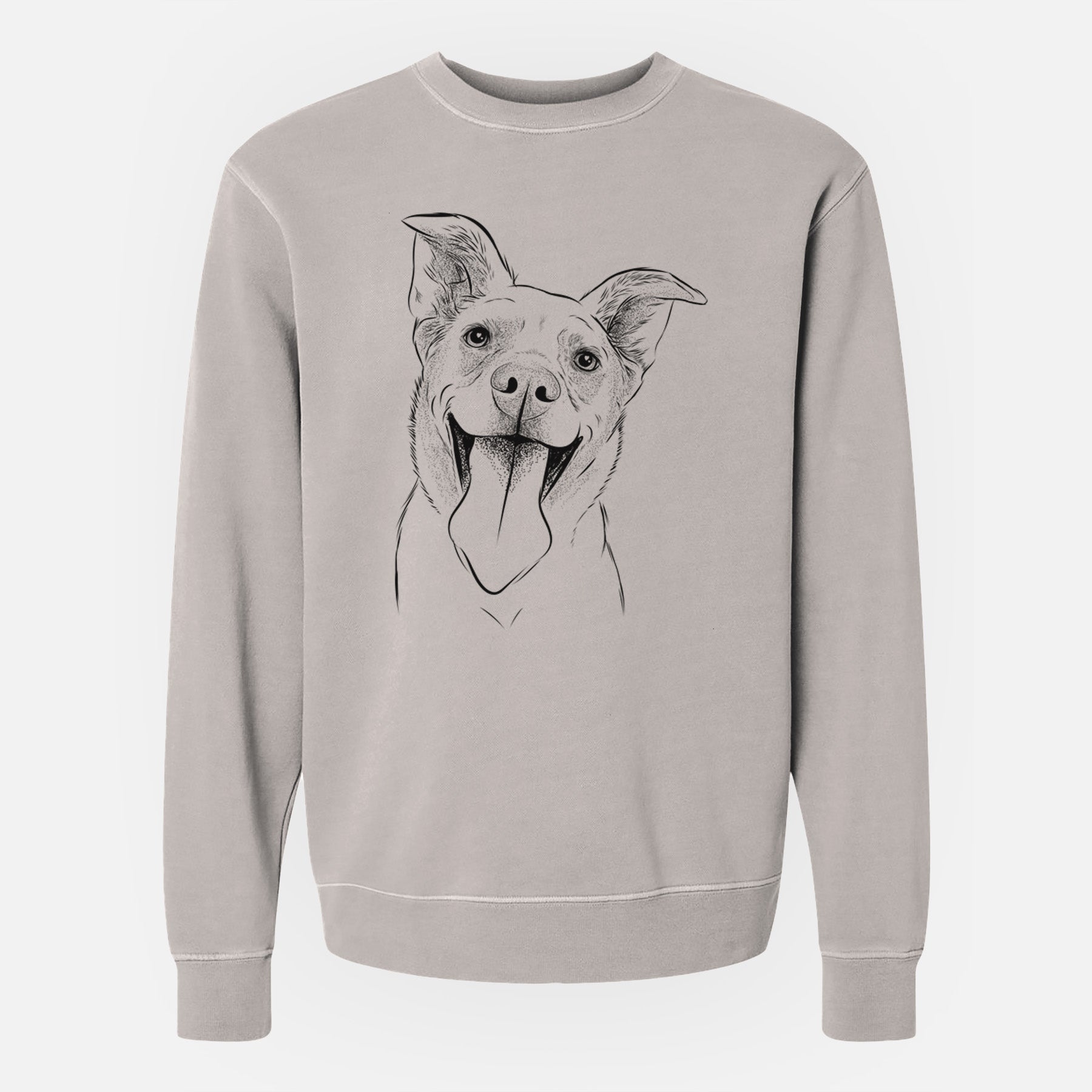 Bare Candy the Mixed Breed - Unisex Pigment Dyed Crew Sweatshirt