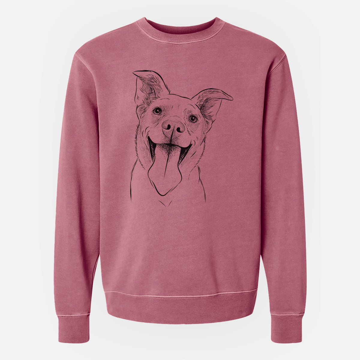 Bare Candy the Mixed Breed - Unisex Pigment Dyed Crew Sweatshirt