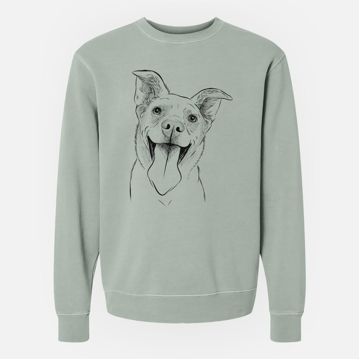 Bare Candy the Mixed Breed - Unisex Pigment Dyed Crew Sweatshirt