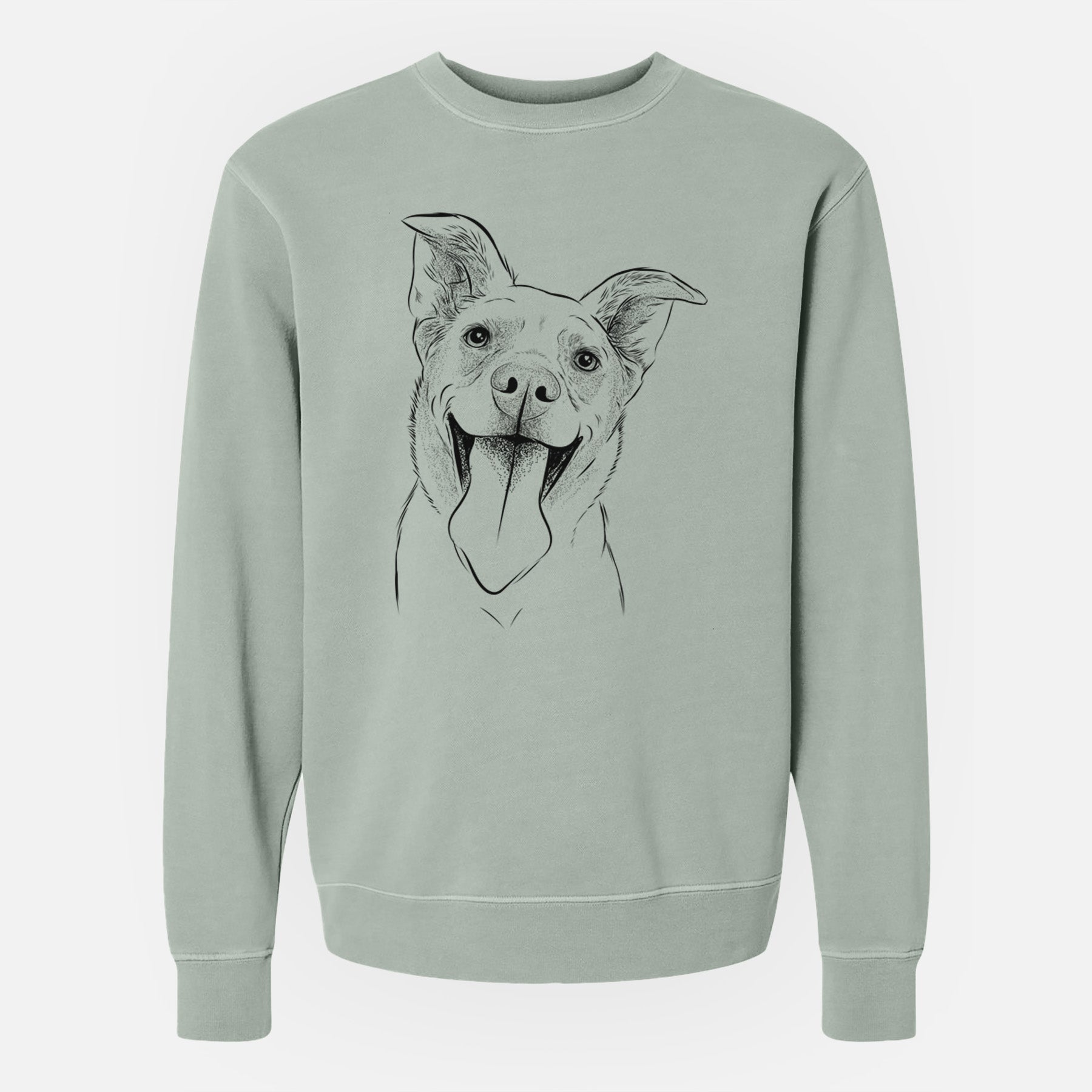 Bare Candy the Mixed Breed - Unisex Pigment Dyed Crew Sweatshirt