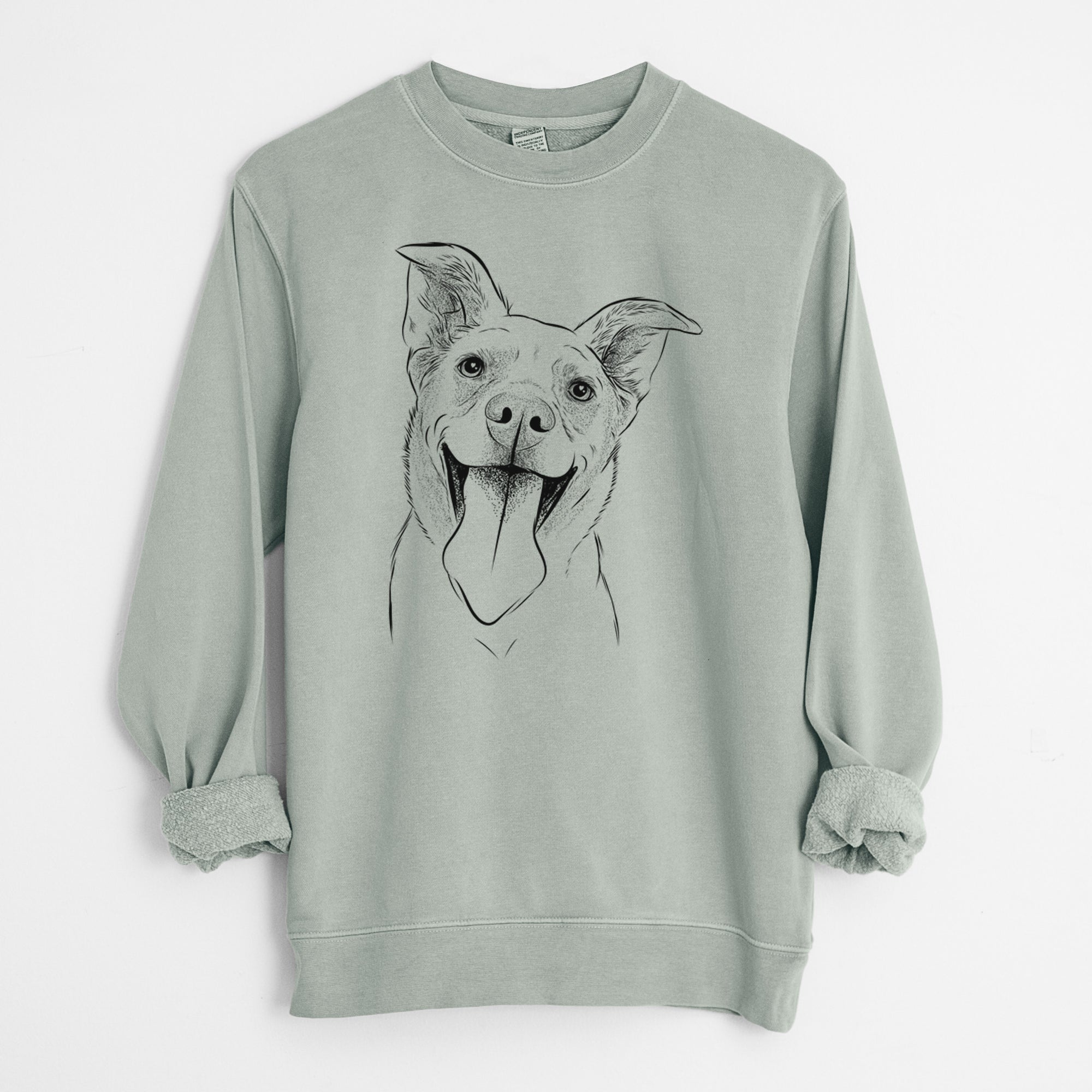 Bare Candy the Mixed Breed - Unisex Pigment Dyed Crew Sweatshirt