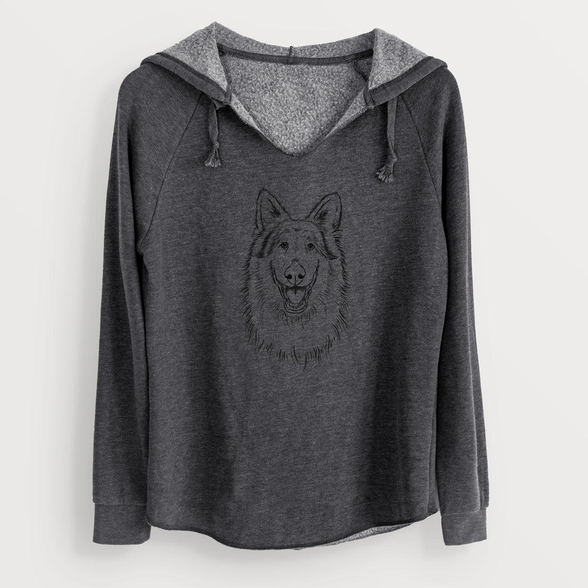 Bare Cannon the Rough Collie - Cali Wave Hooded Sweatshirt