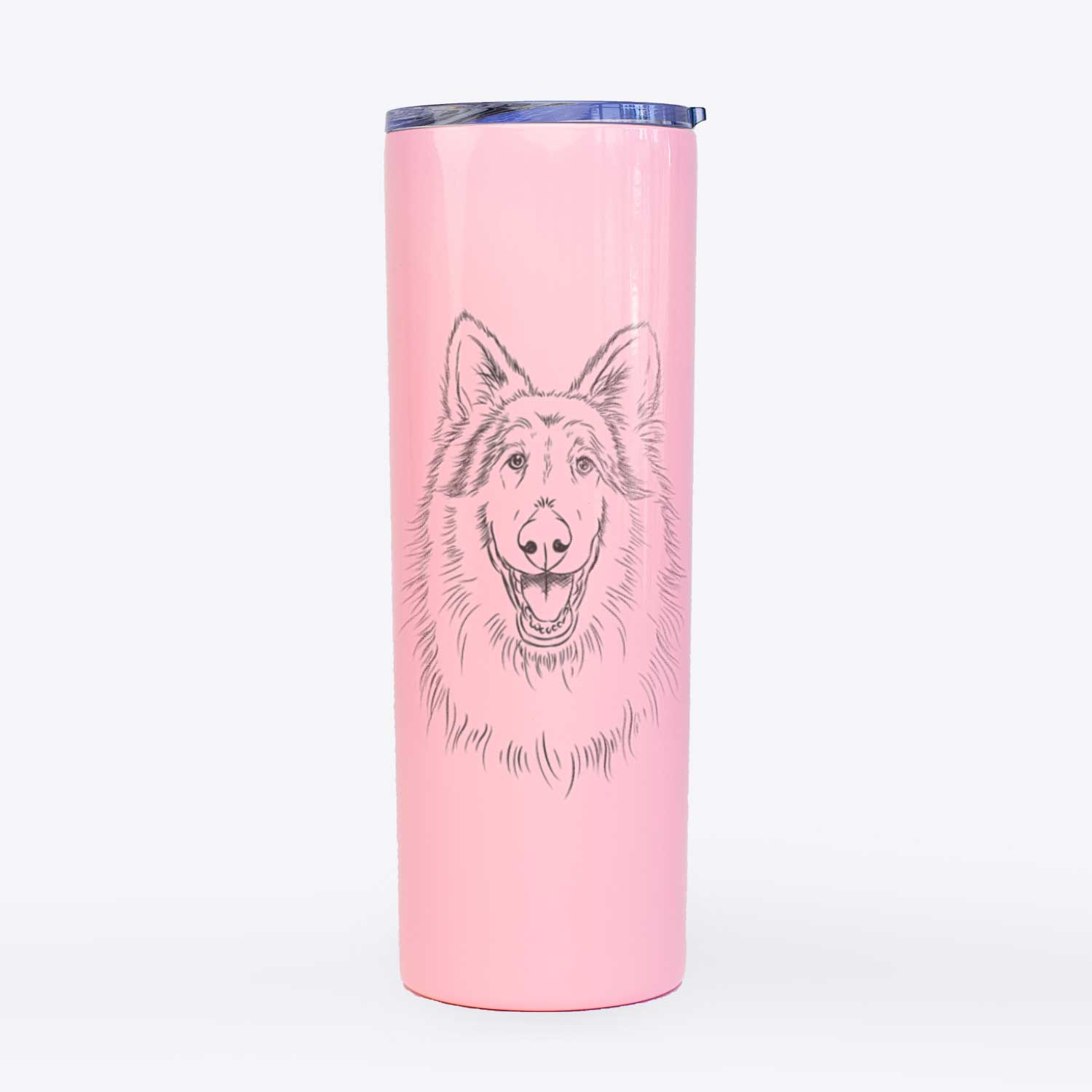 Cannon the Rough Collie - 20oz Skinny Tumbler