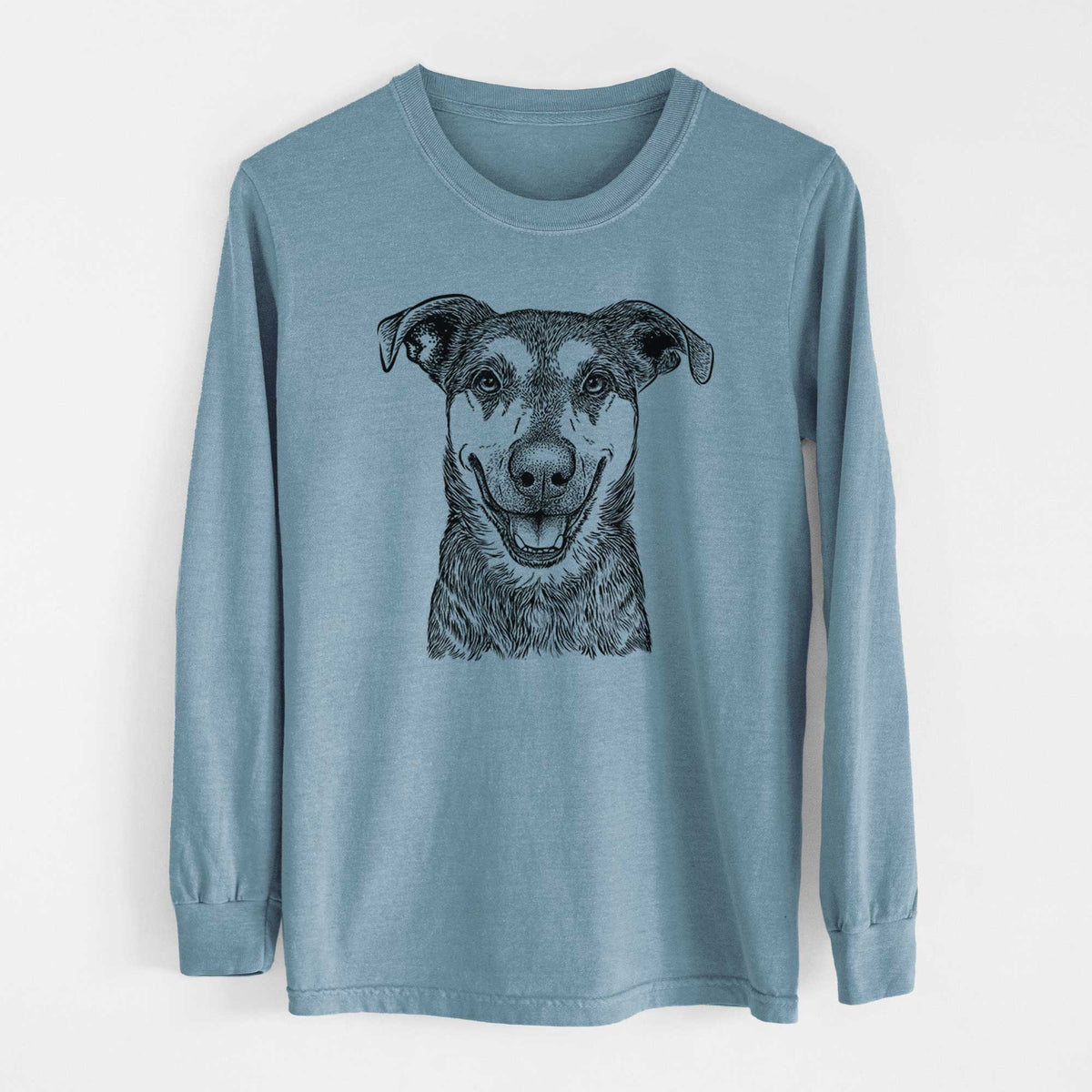Bare Case the Mixed Breed - Heavyweight 100% Cotton Long Sleeve