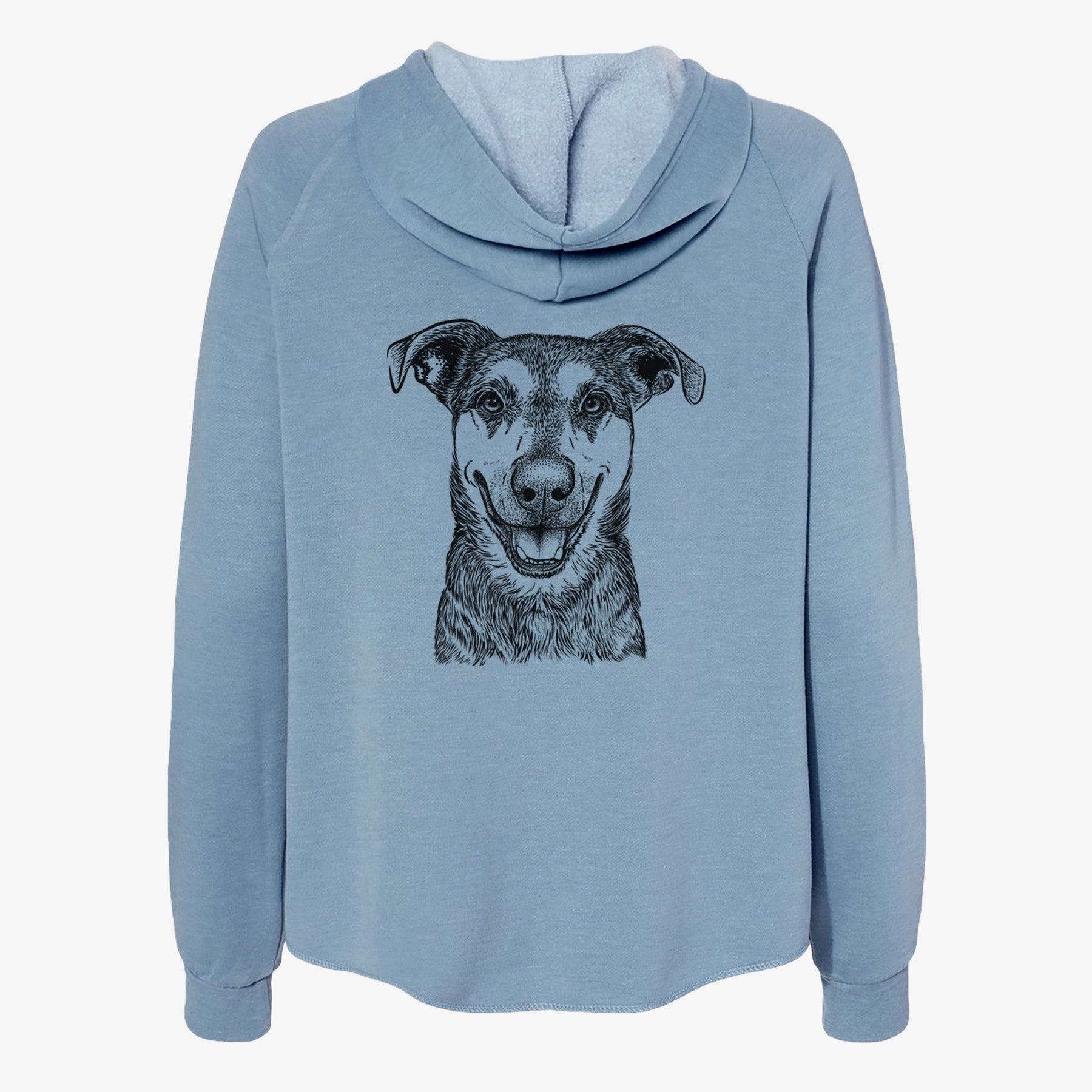 Case the Mixed Breed - Women's Cali Wave Zip-Up Sweatshirt