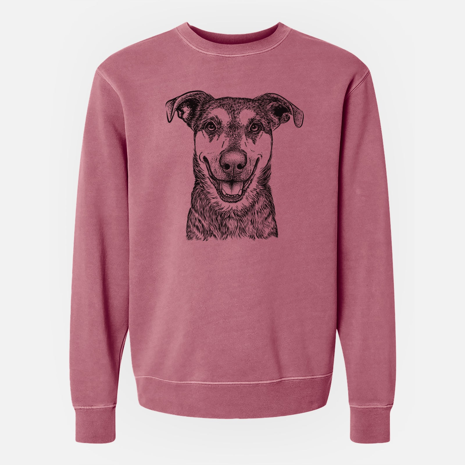 Bare Case the Mixed Breed - Unisex Pigment Dyed Crew Sweatshirt