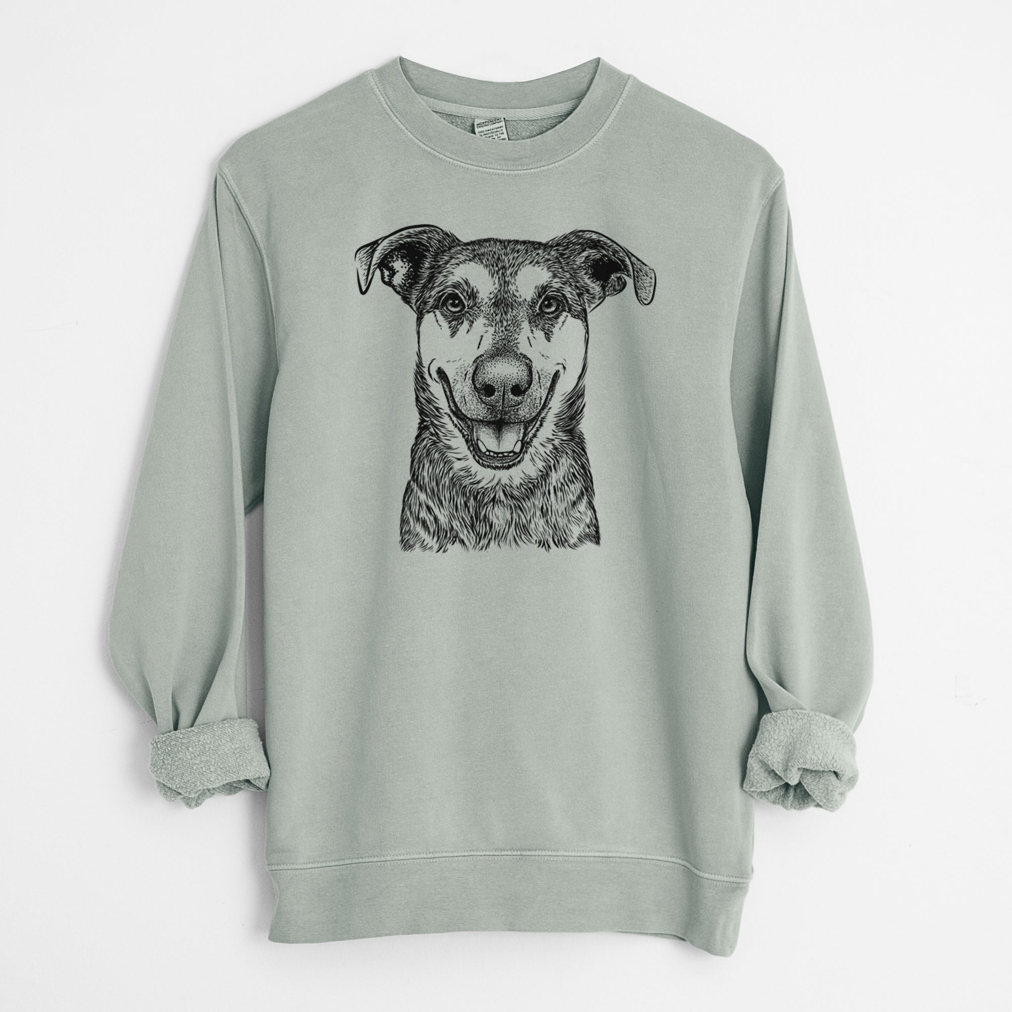Bare Case the Mixed Breed - Unisex Pigment Dyed Crew Sweatshirt