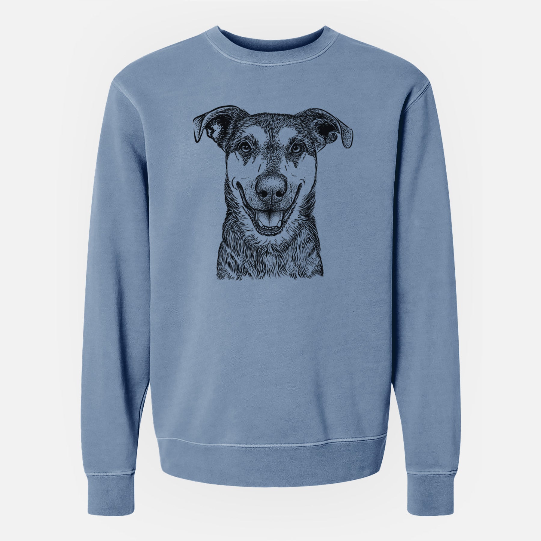 Bare Case the Mixed Breed - Unisex Pigment Dyed Crew Sweatshirt