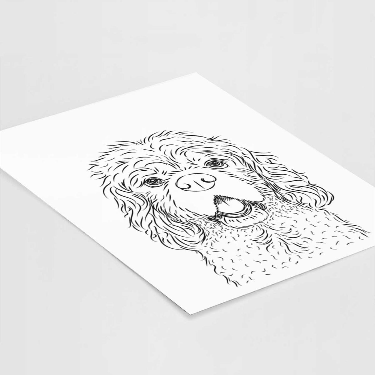Casey the American Cocker Spaniel Art Print