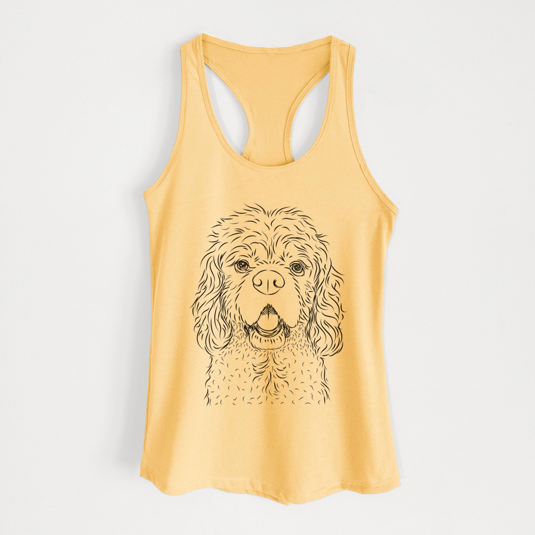 Casey the American Cocker Spaniel - Women's Racerback Tanktop